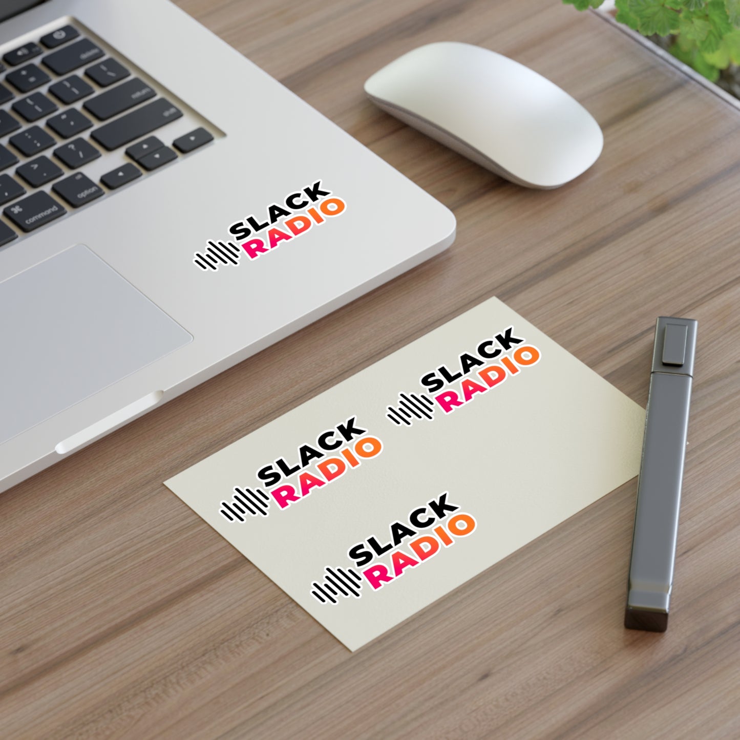 Slack Radio Logo Sticker Sheets
