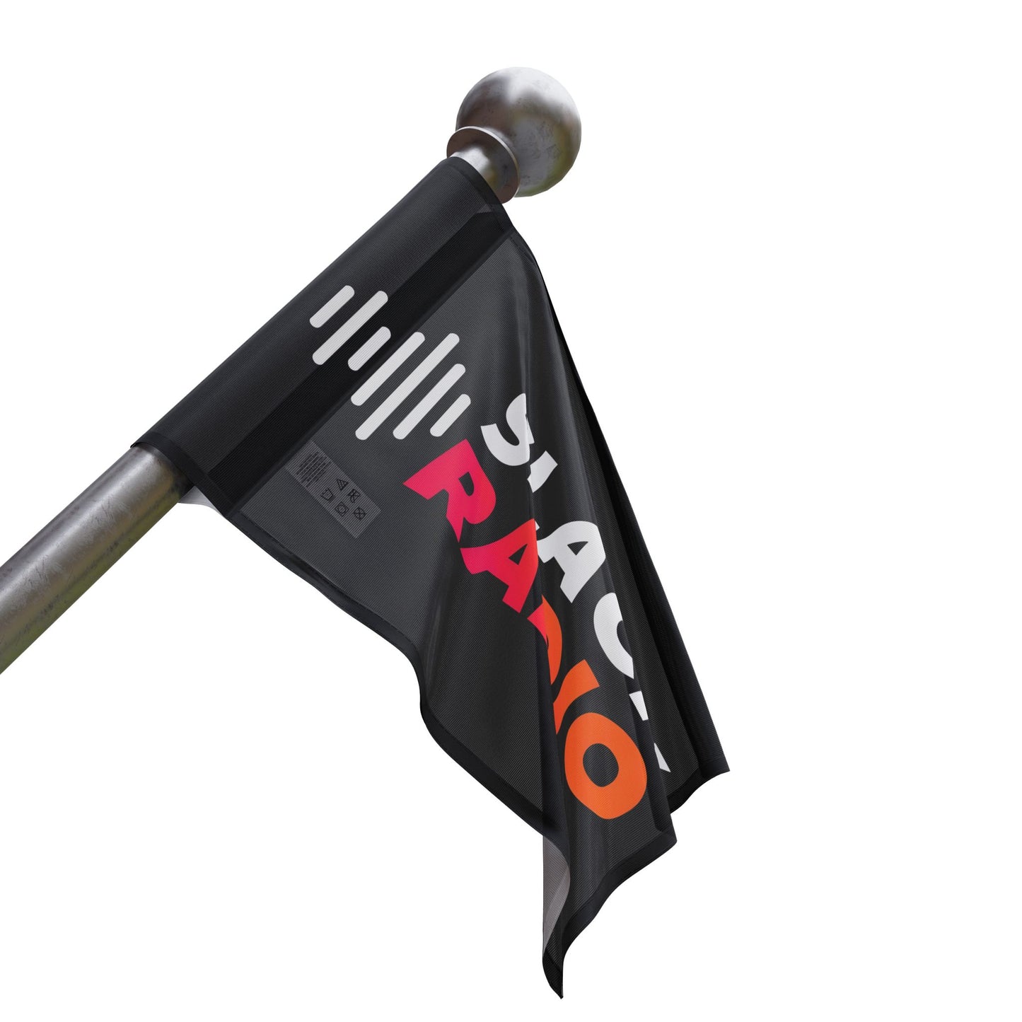 Black Slack Radio Flag
