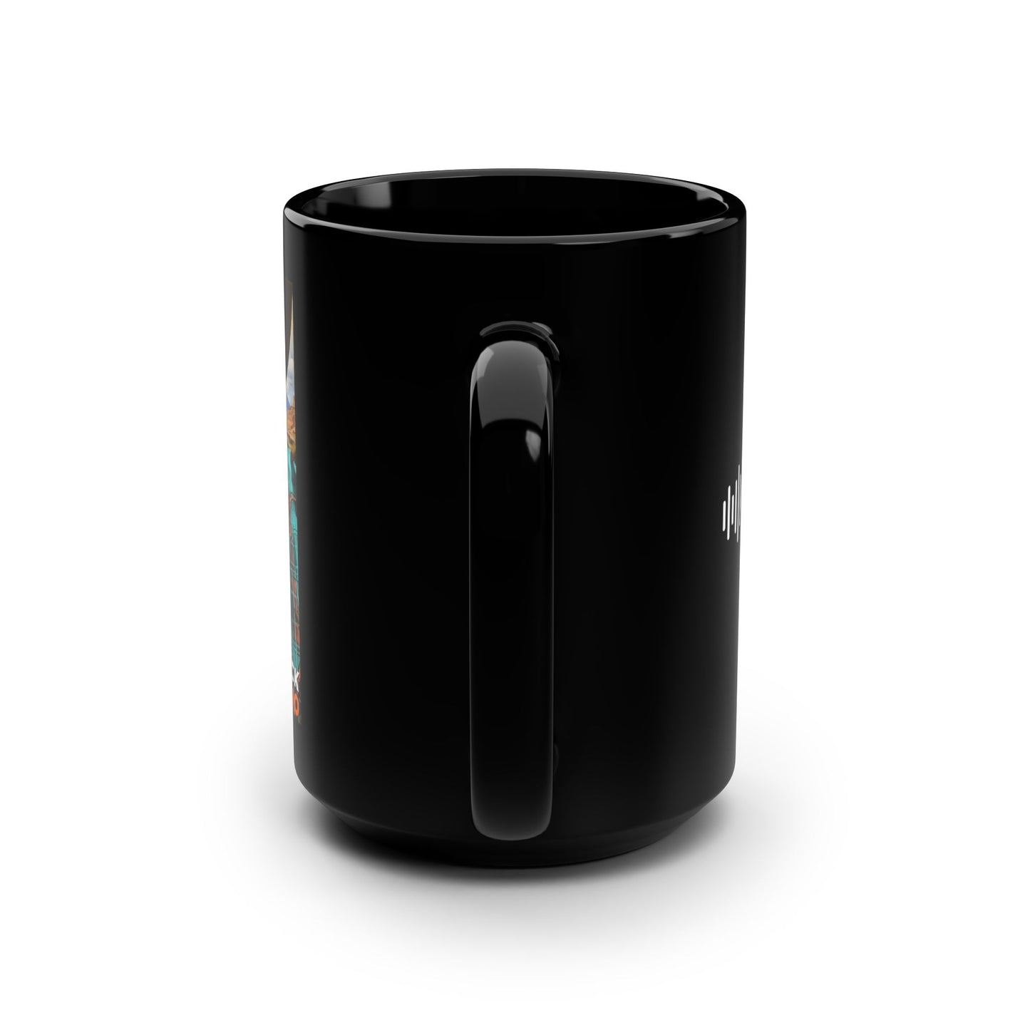 Peas in a Pod / Slack Radio Black Mug, 15oz