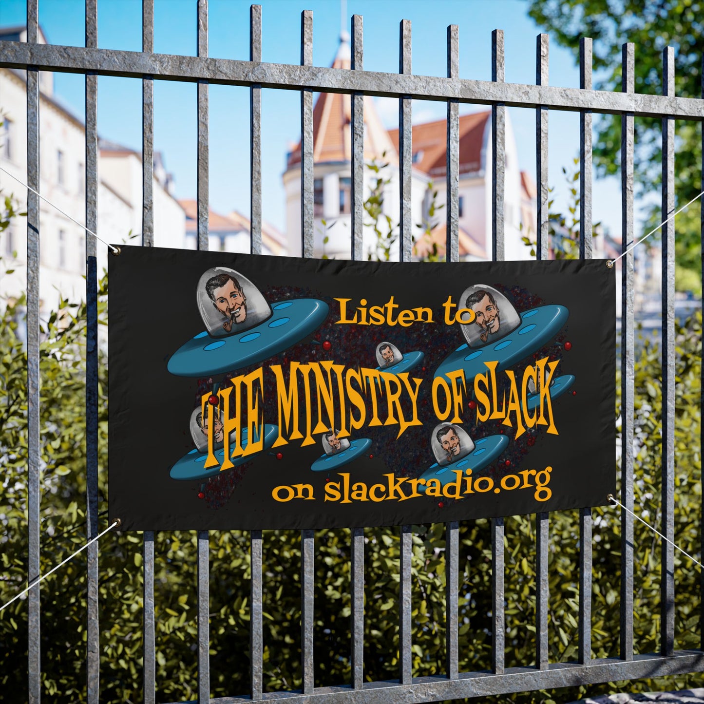 Ministry of Slack Vinyl Banners