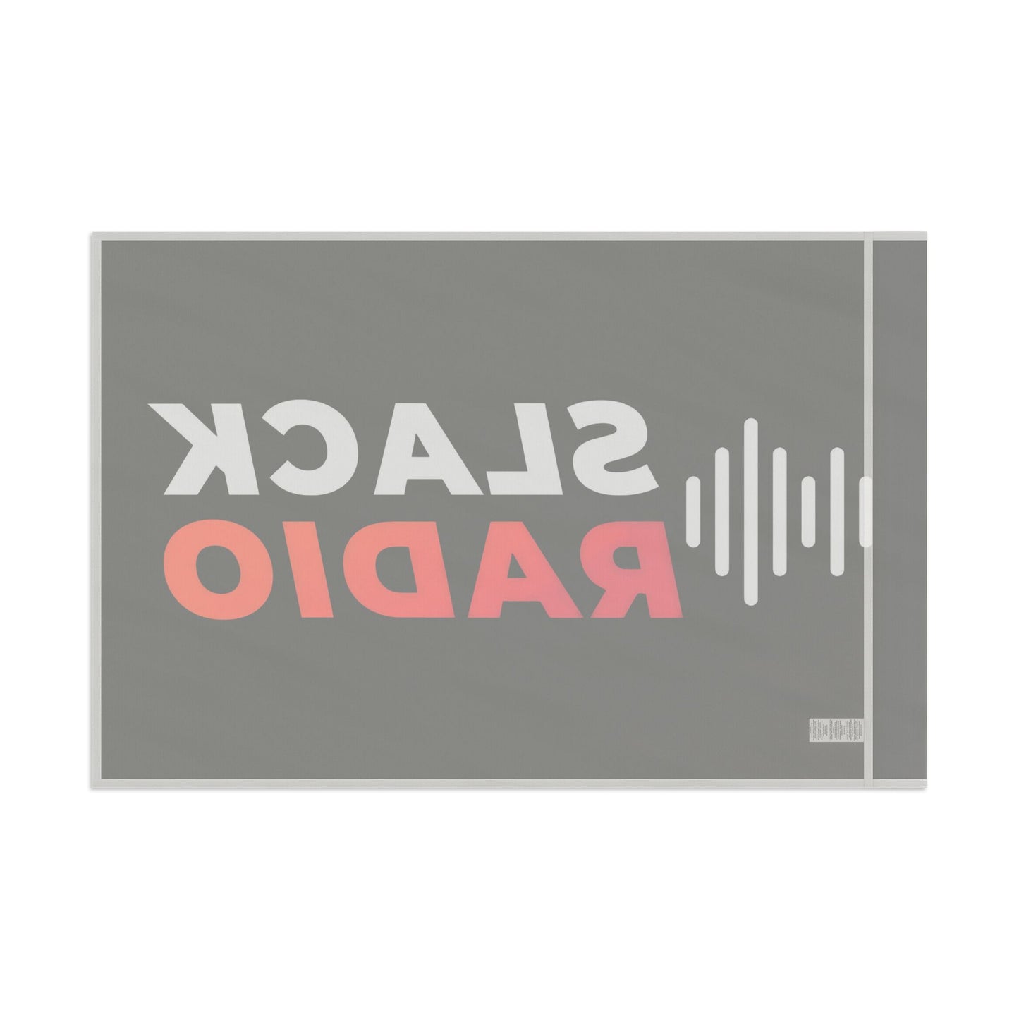 Black Slack Radio Flag