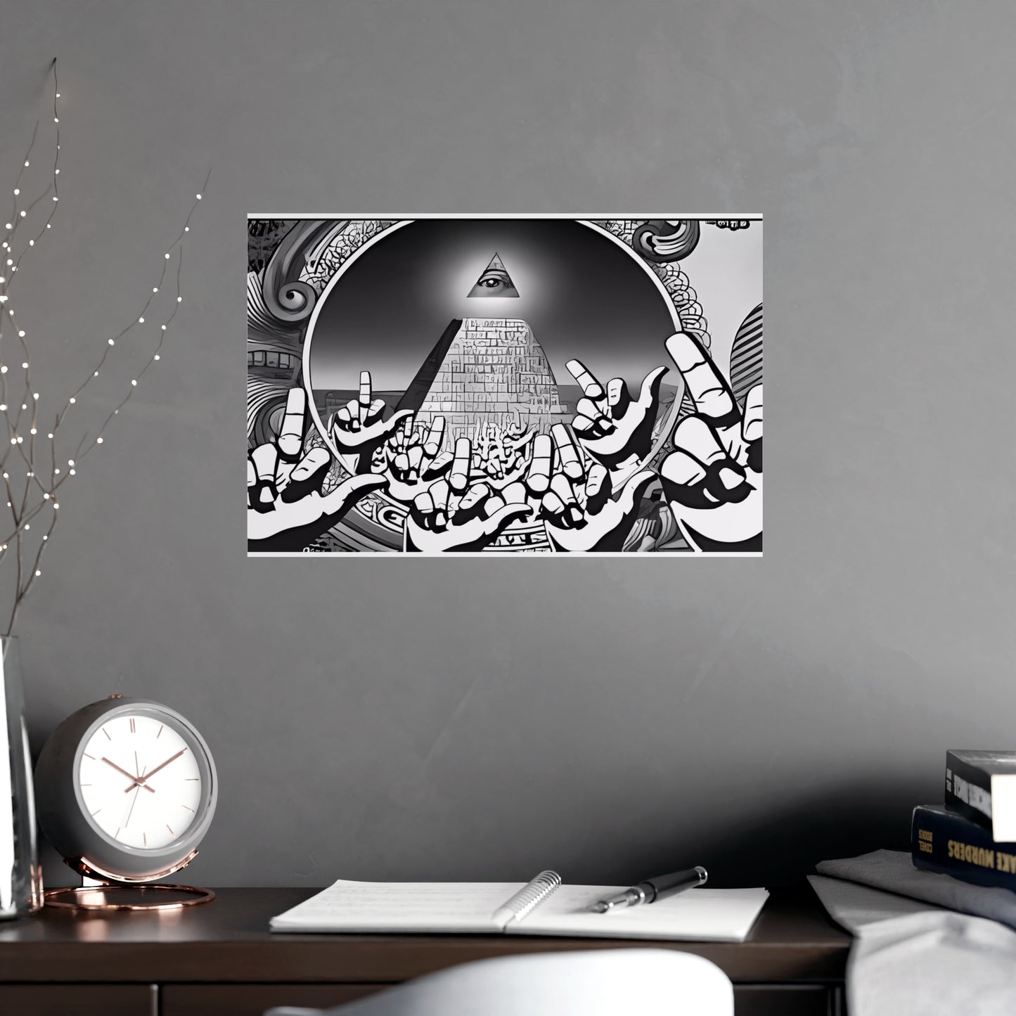 F The Conspiracy Matte Posters