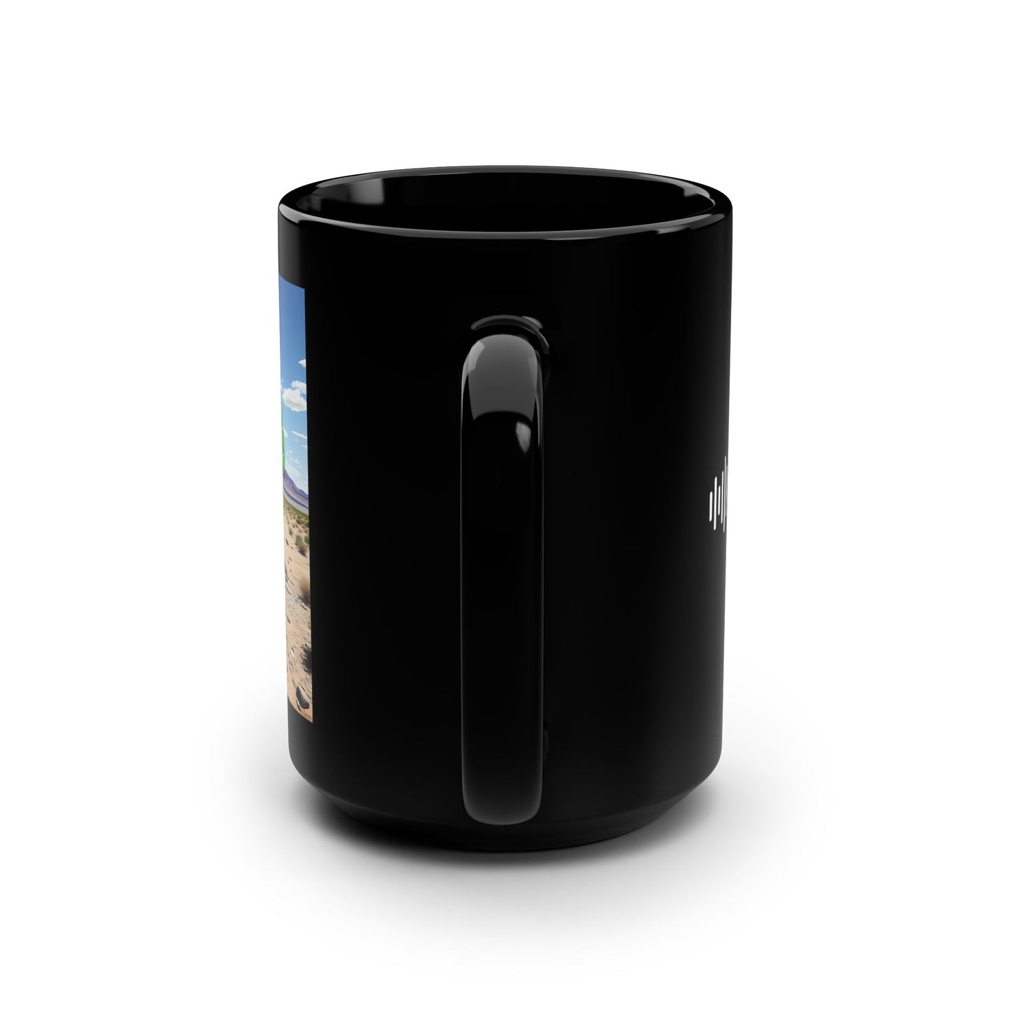 Peas in a Pod / Slack Radio Black Mug, 15oz