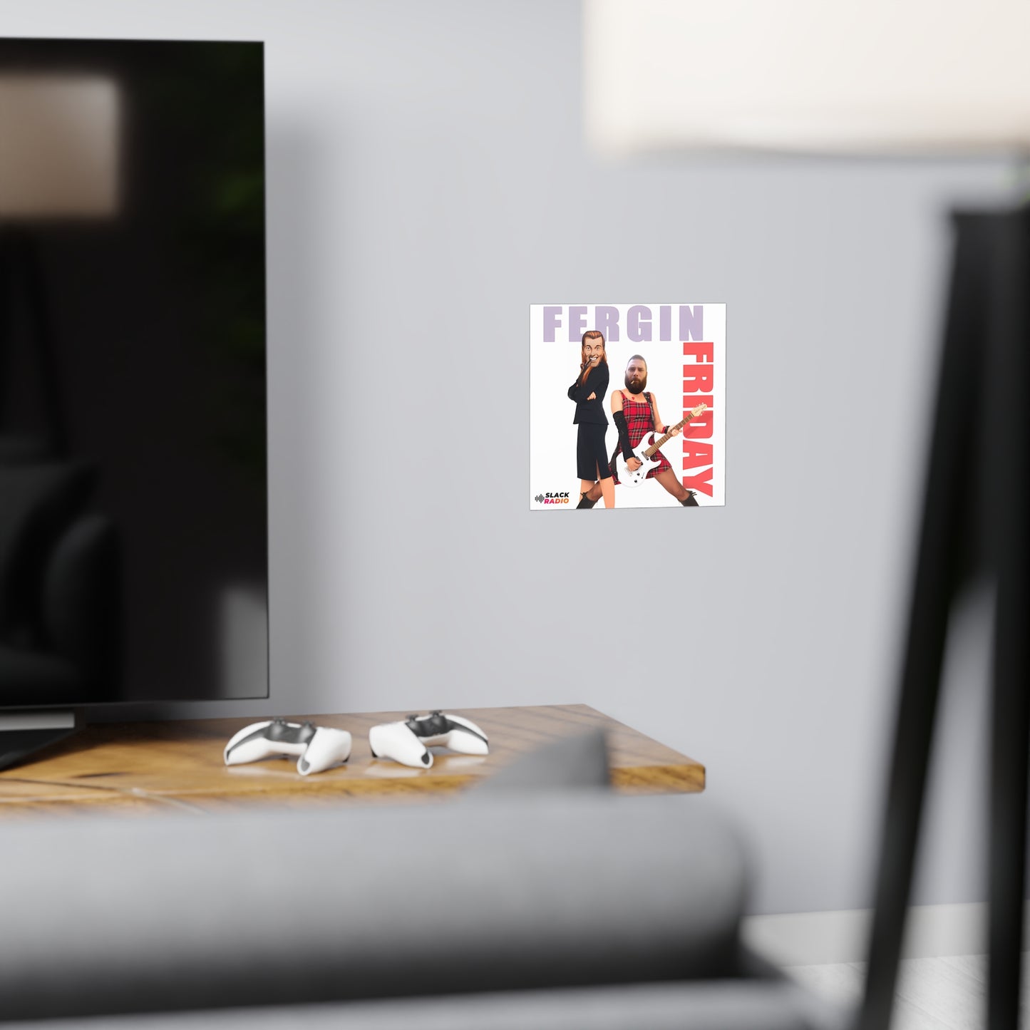 Fergin Friday Matte Paper Poster