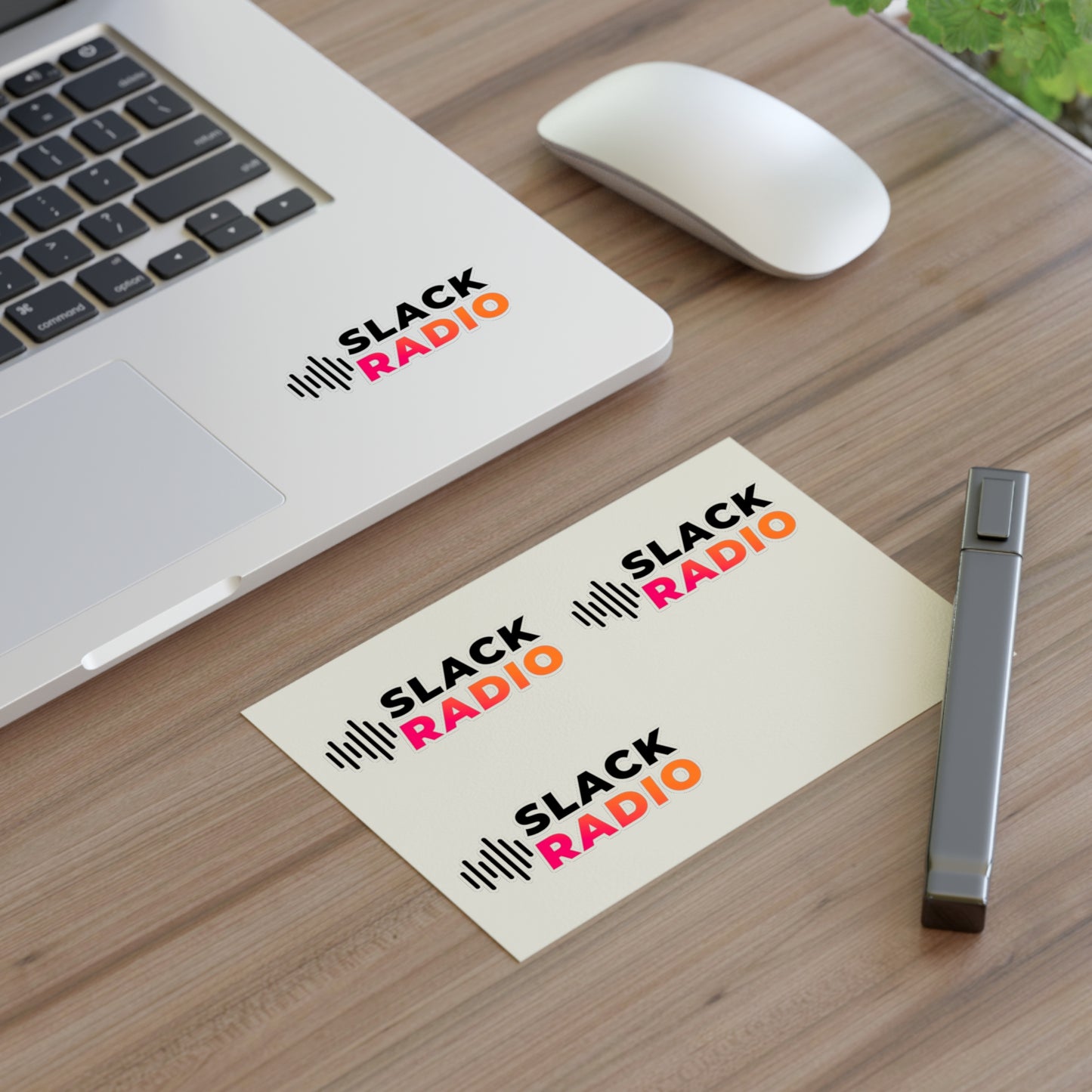 Slack Radio Logo Sticker Sheets