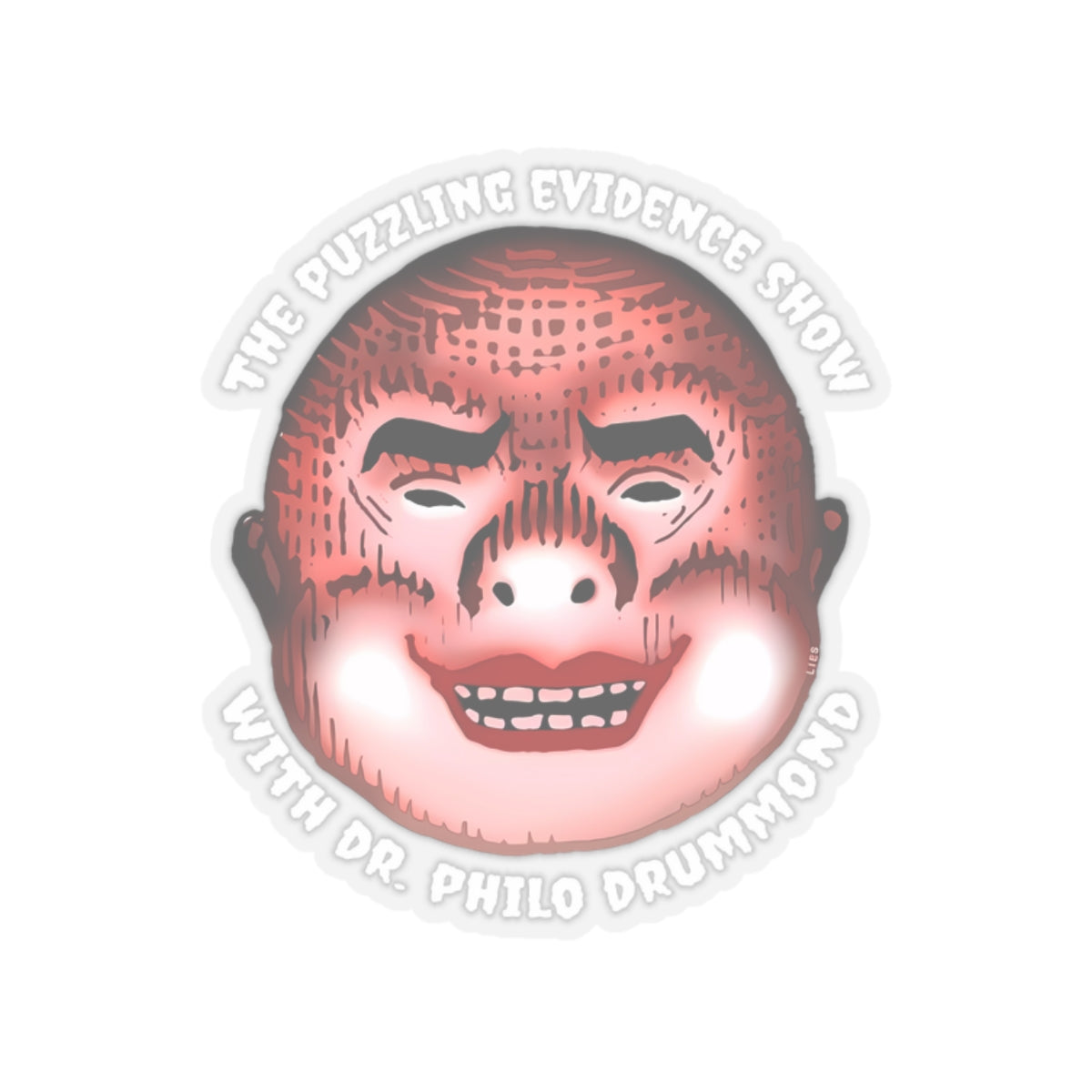The Puzzling Evidence Show 1 Kiss-Cut Stickers