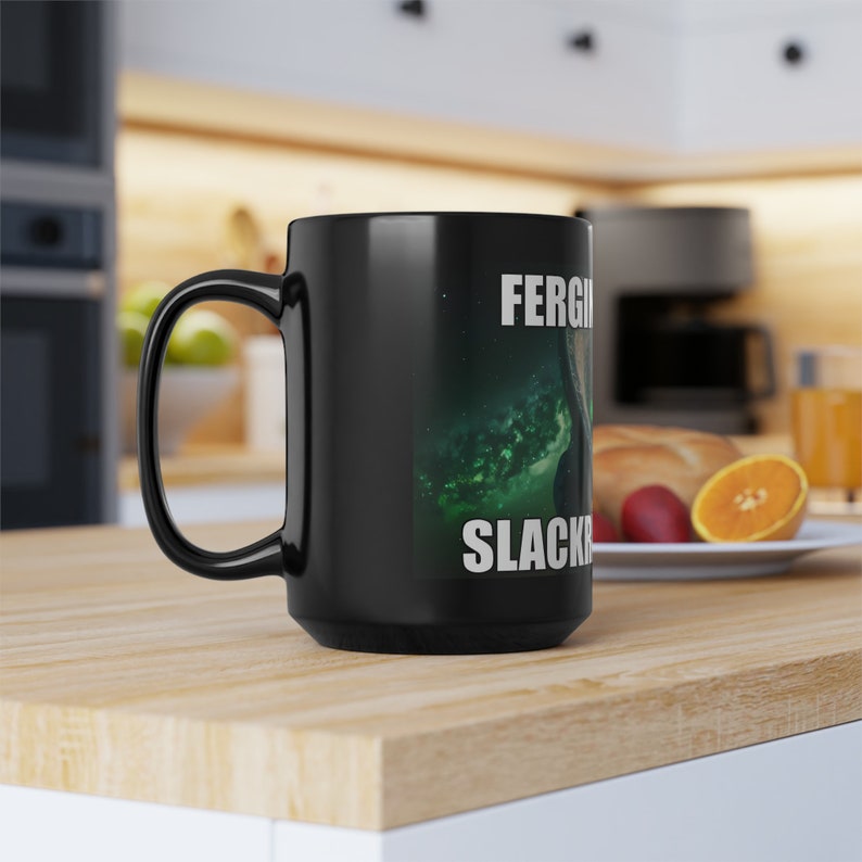 Fergin Friday Black Mug, 15oz