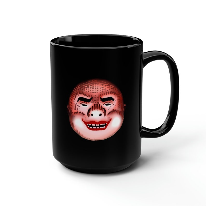 The Puzzling Evidence Show 1 Black Mug, 15oz