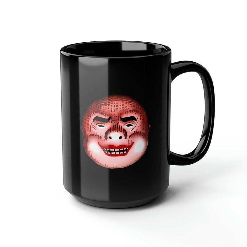 The Puzzling Evidence Show 1 Black Mug, 15oz