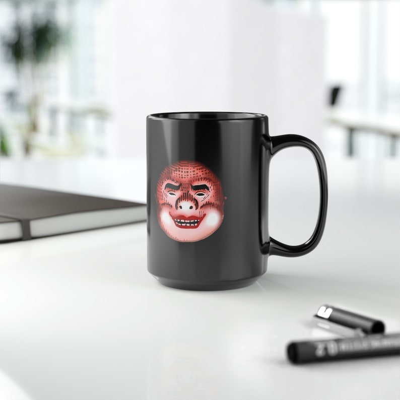 The Puzzling Evidence Show 1 Black Mug, 15oz