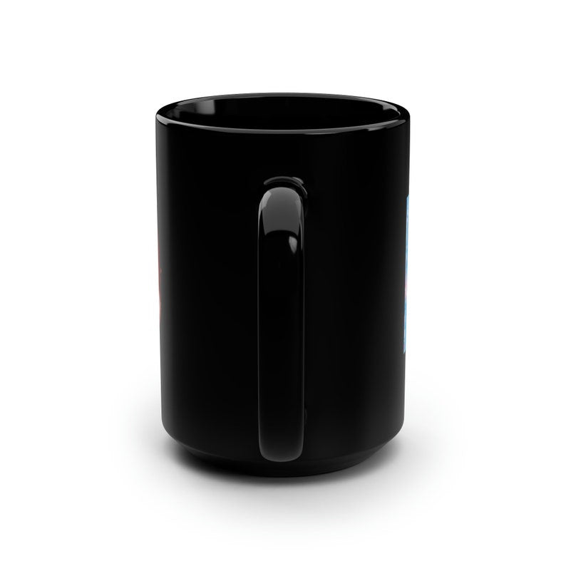 The Puzzling Evidence Show 1 Black Mug, 15oz