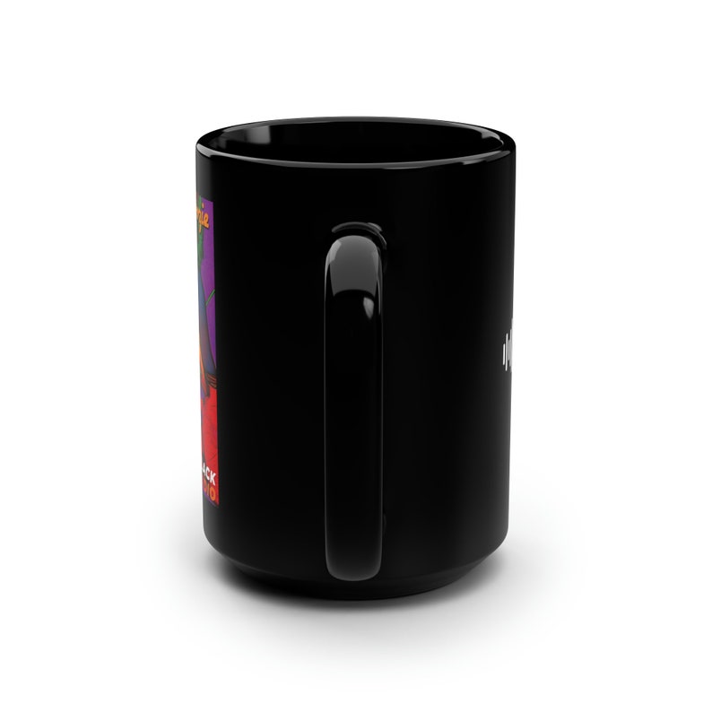 Susie The Floozie 2 / Slack Radio Black Mug, 15oz