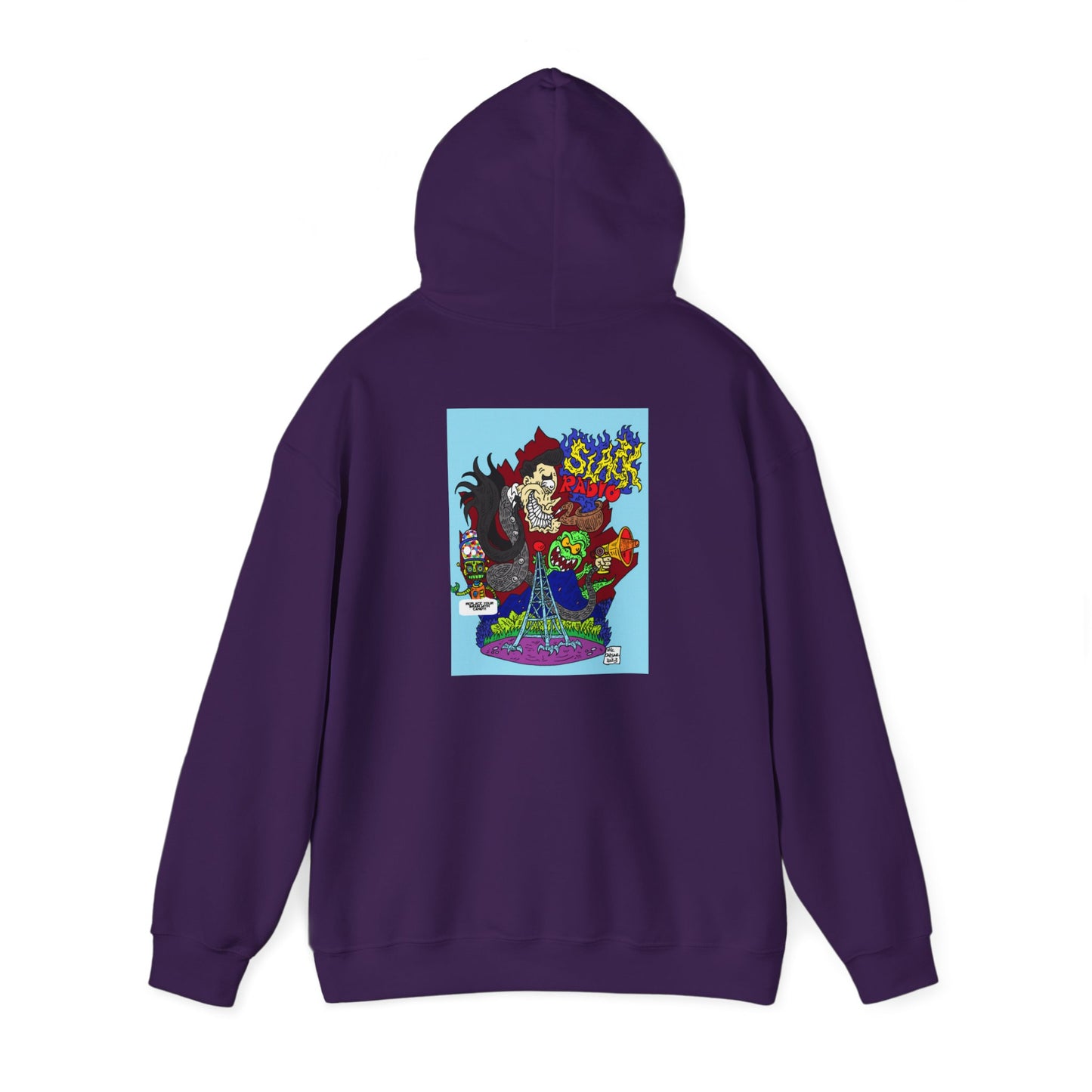 Slack Radio Color Art Unisex Heavy Blend Hooded Sweatshirt