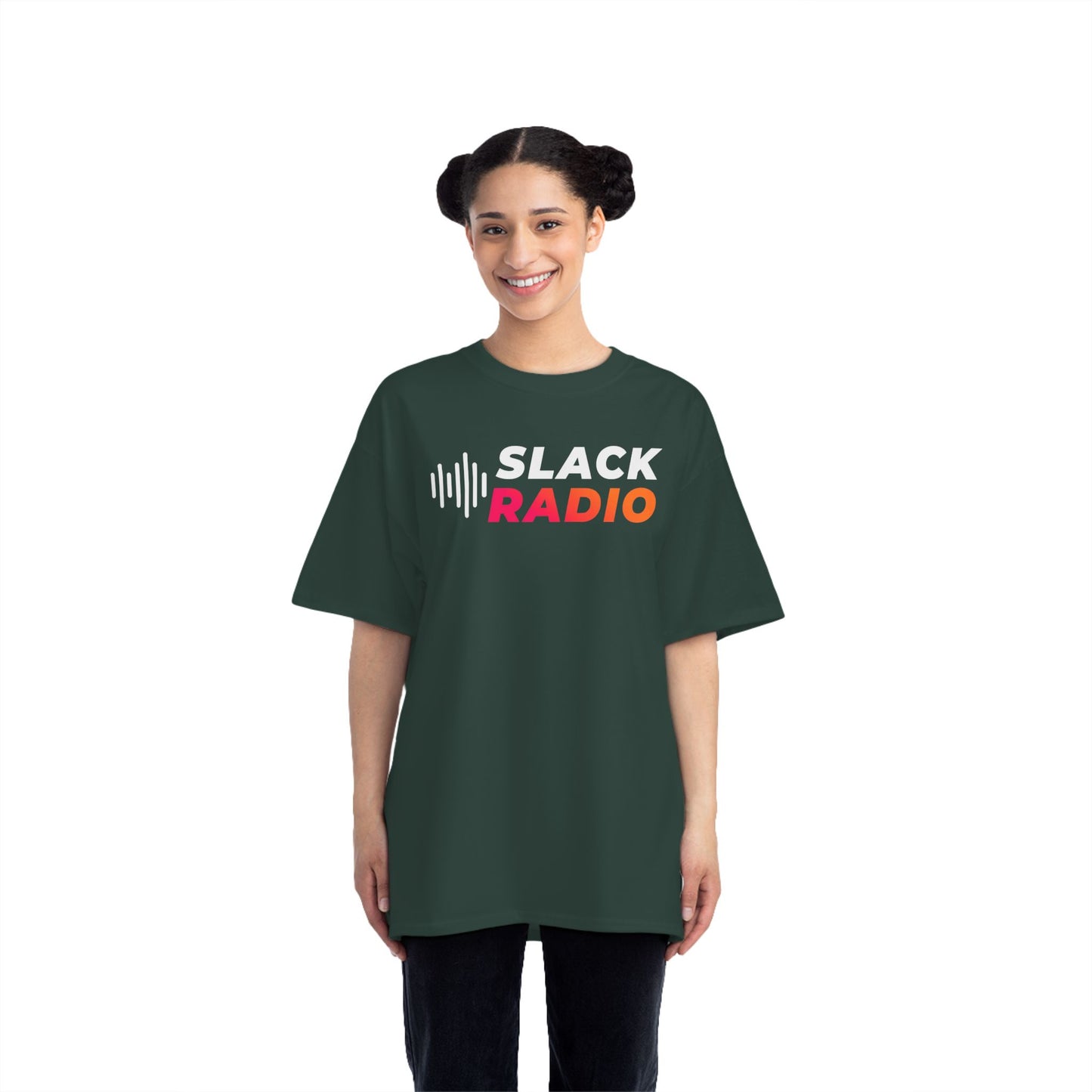 Slack Radio Logo 2 Beefy-T® Short-Sleeve T-Shirt