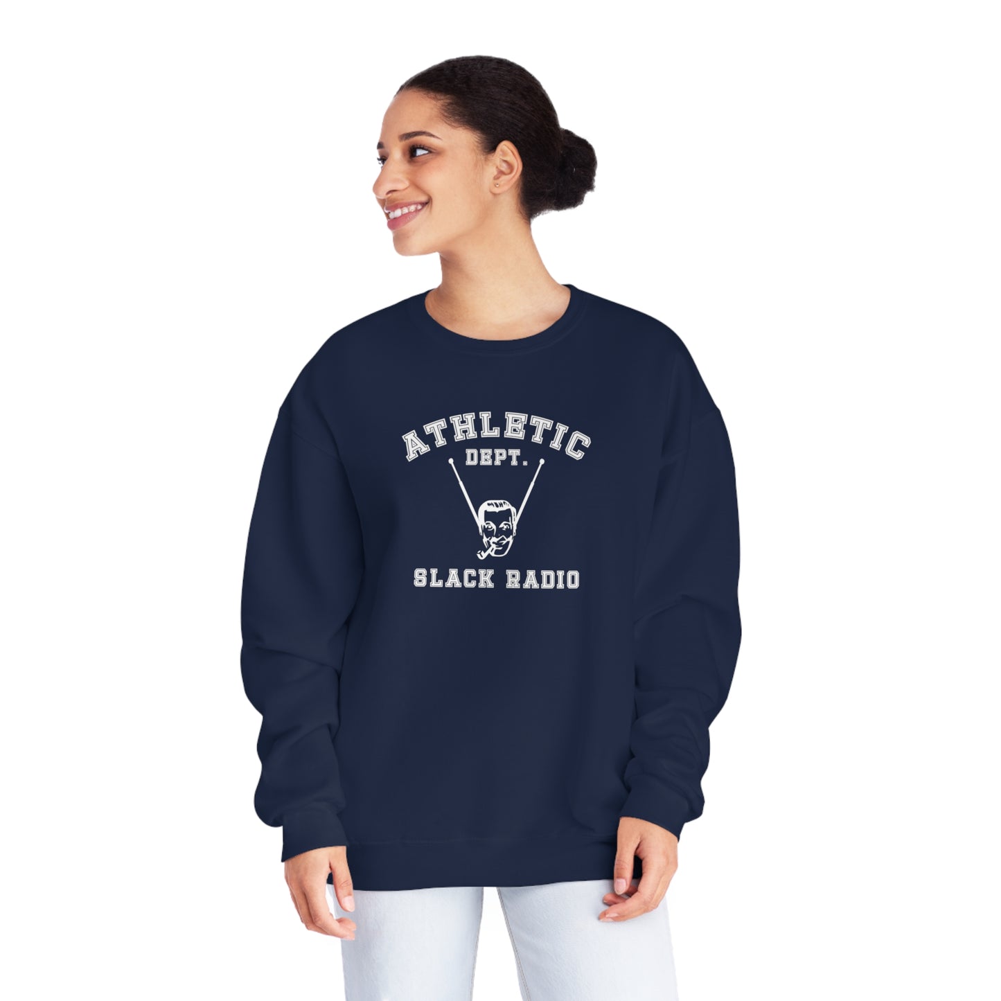 Slack Radio Athletic Dept. Unisex NuBlend® Crewneck Sweatshirt