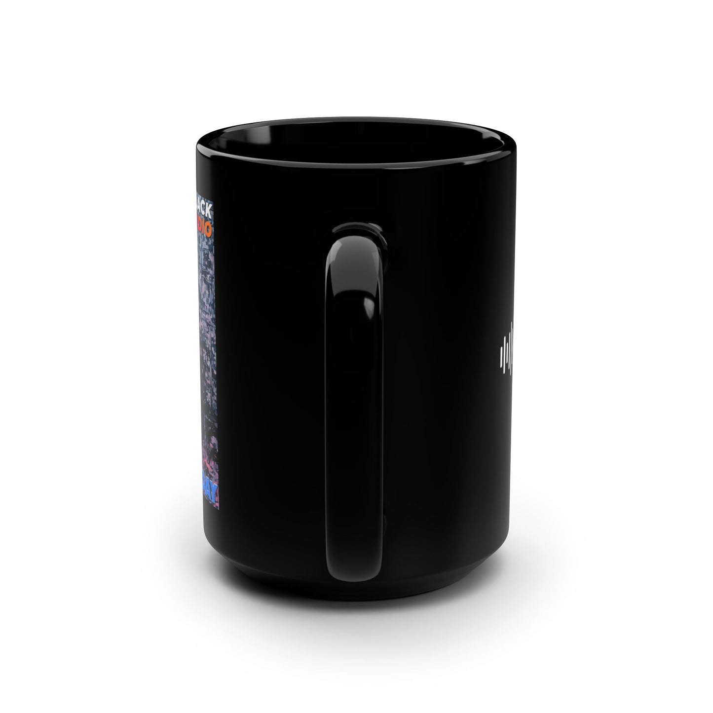 Fergin' Friday / Slack Radio Black Mug, 15oz