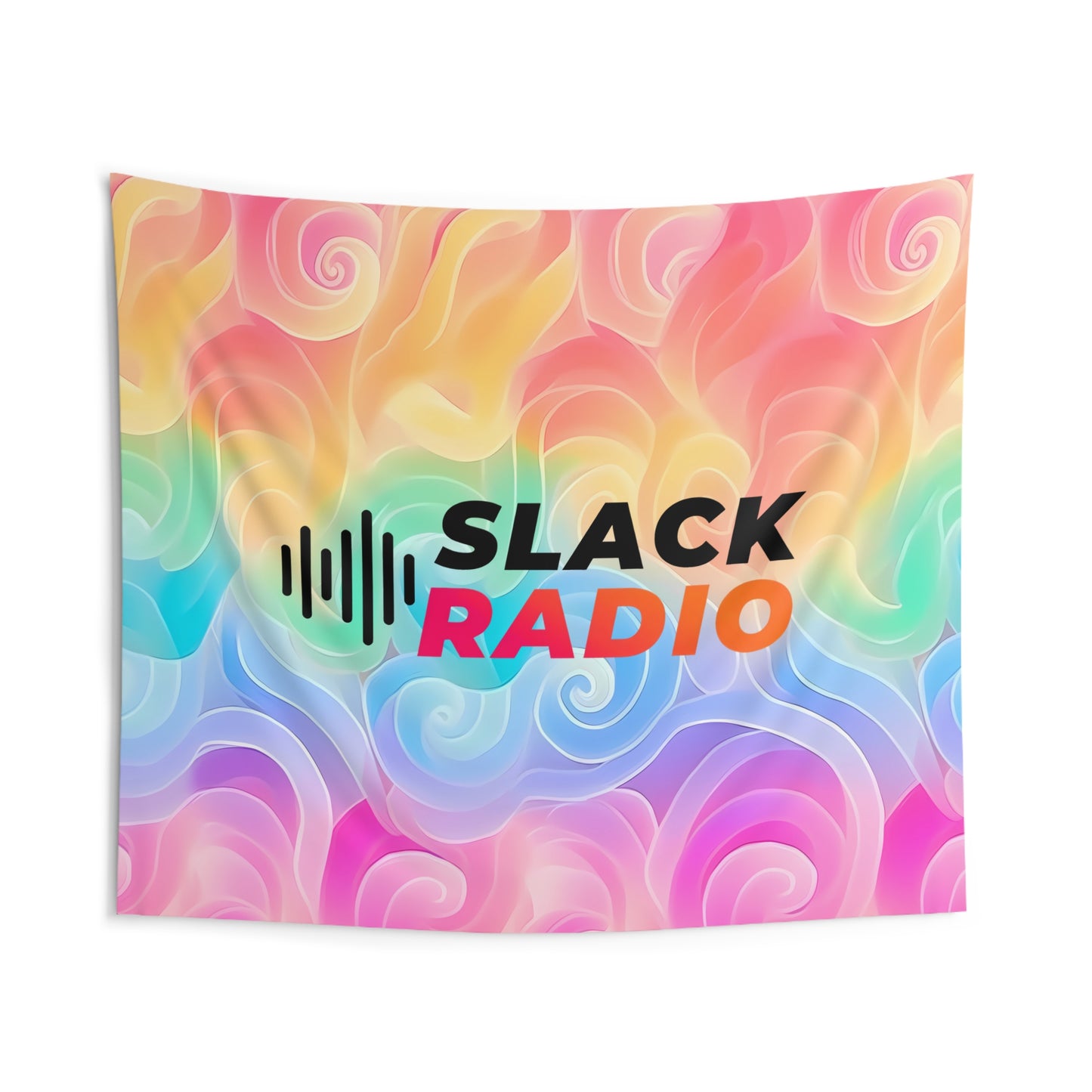 Slack  Radio Rainbow Indoor Wall Tapestries