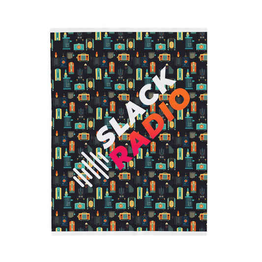 Retro Slack Radio Velveteen Plush Blanket