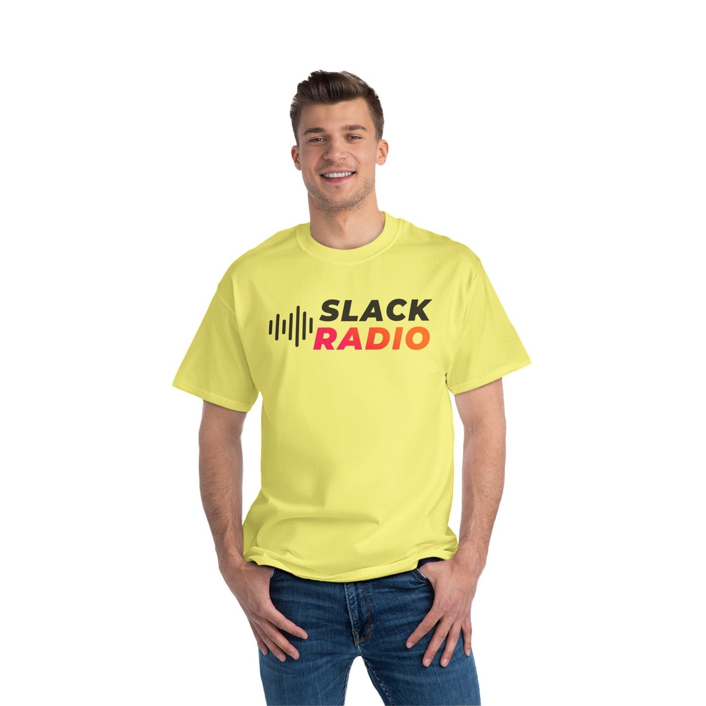 Slack Radio Logo Beefy-T® Short-Sleeve T-Shirt