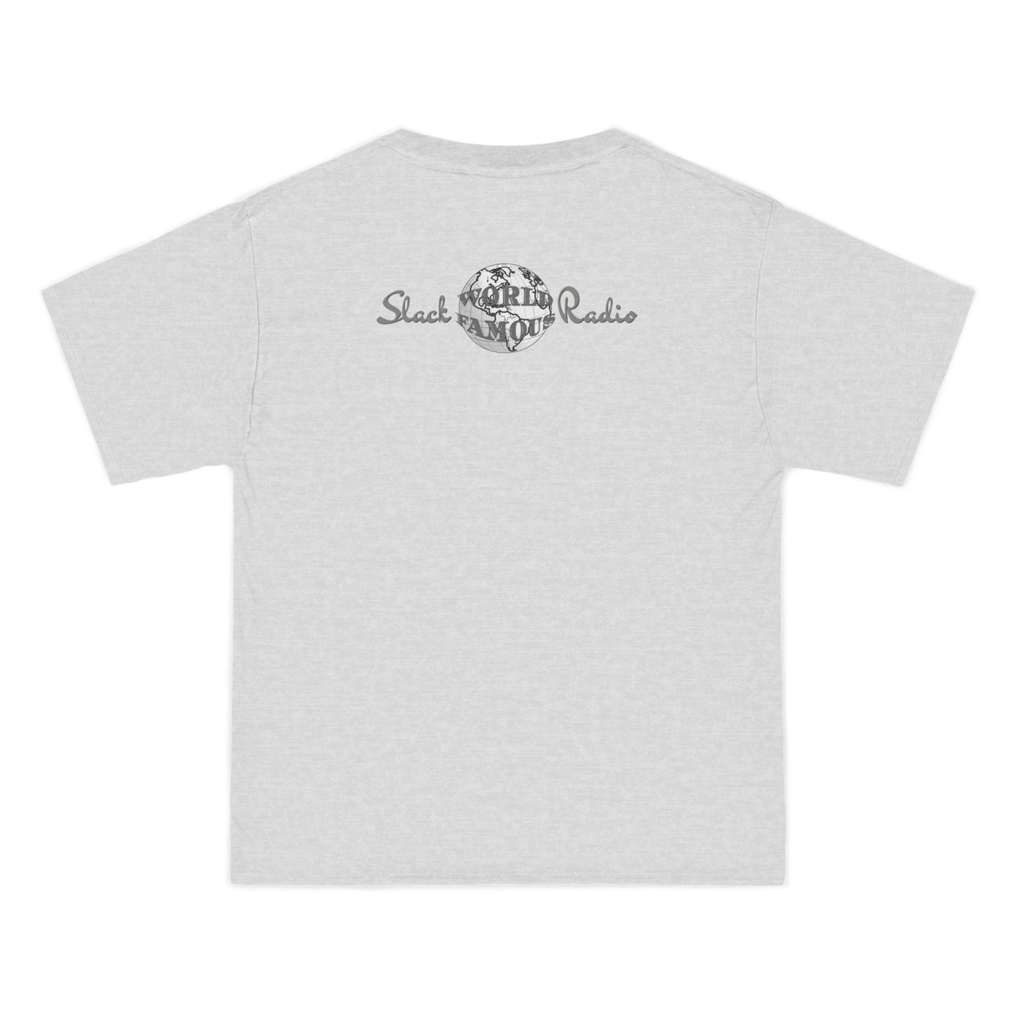 Bob Dobbs / Slack Radio Logo Beefy-T® Short-Sleeve T-Shirt