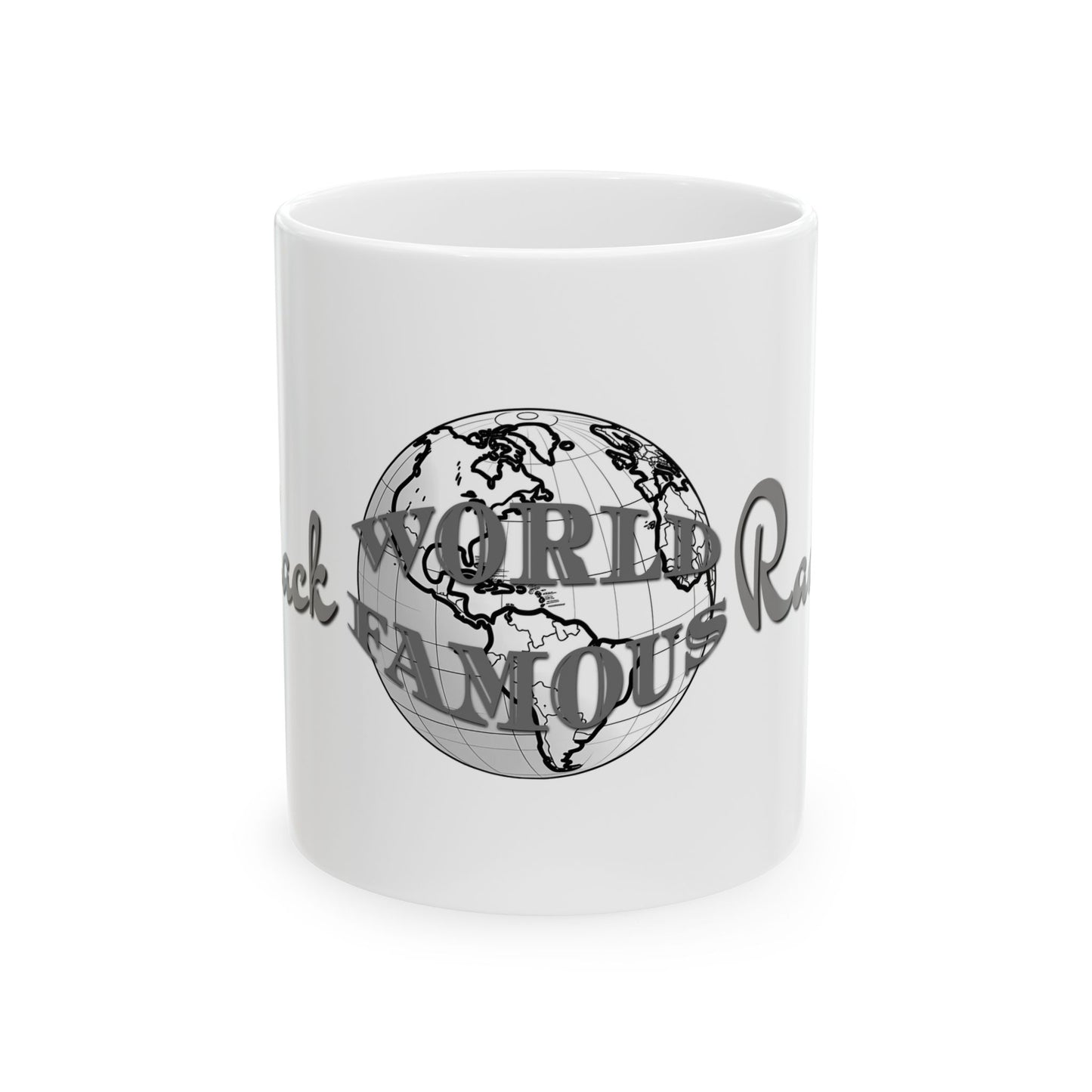 World Famous Slack Radio White Ceramic 11oz. Mug