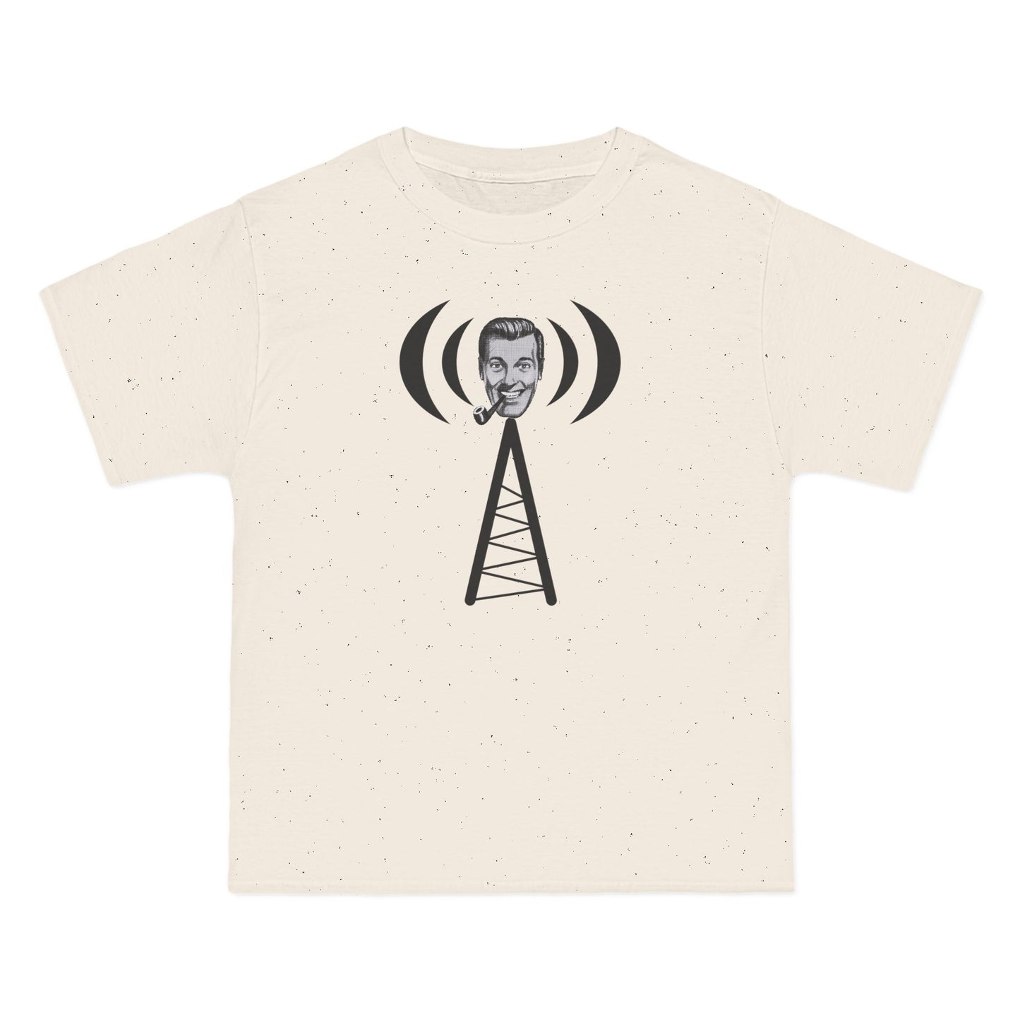 Bob Dobbs / Slack Radio Logo Beefy-T® Short-Sleeve T-Shirt