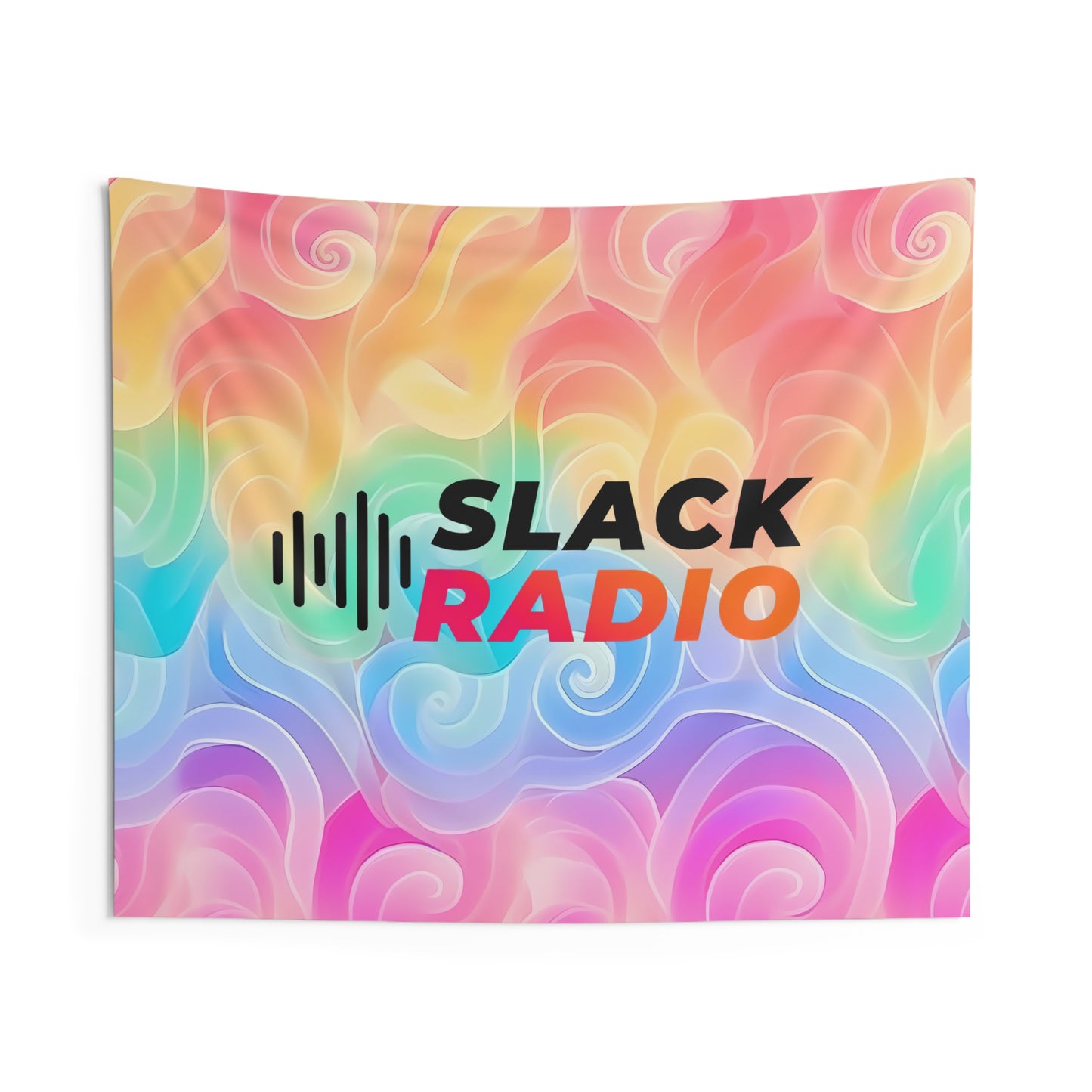 Slack  Radio Rainbow Indoor Wall Tapestries