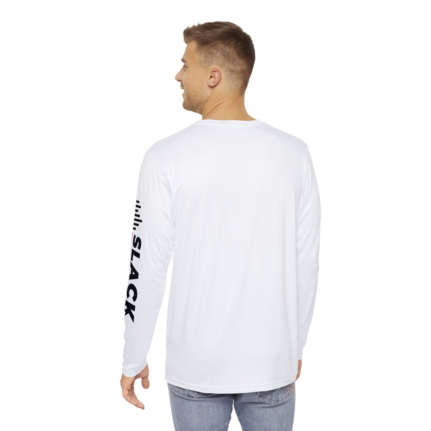 Slack Radio Men's White Long Sleeve Shirt