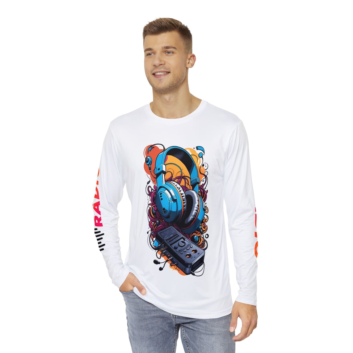 Slack Radio Men's White Long Sleeve Shirt