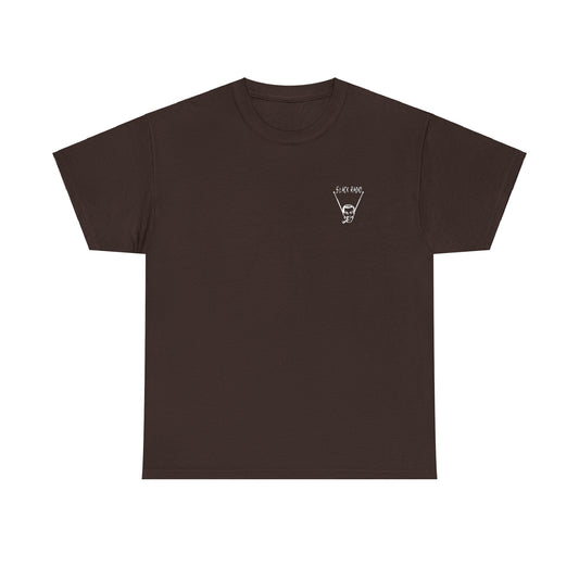 Slack Radio "Bob" Dobbs Logo Unisex Heavy Cotton Tee