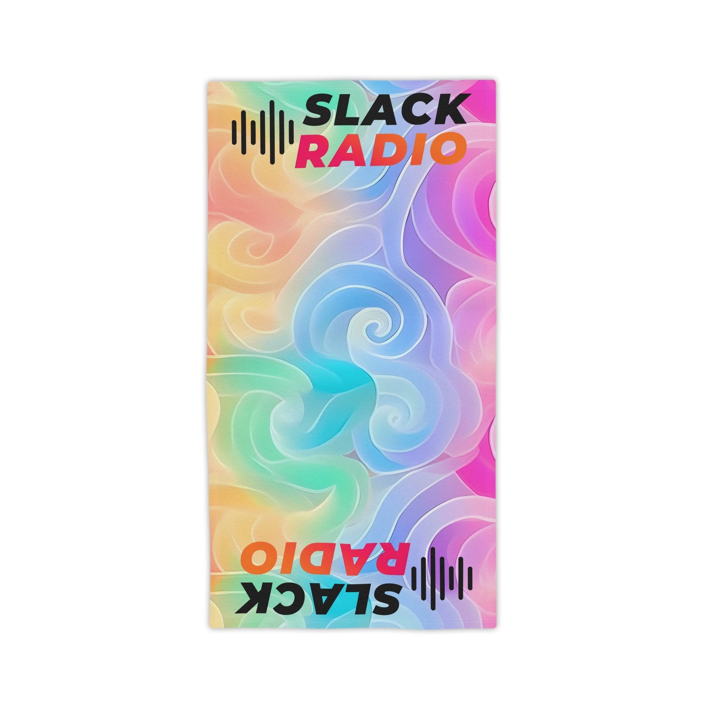 Slack Radio / Rainbow Swirl Beach Towels