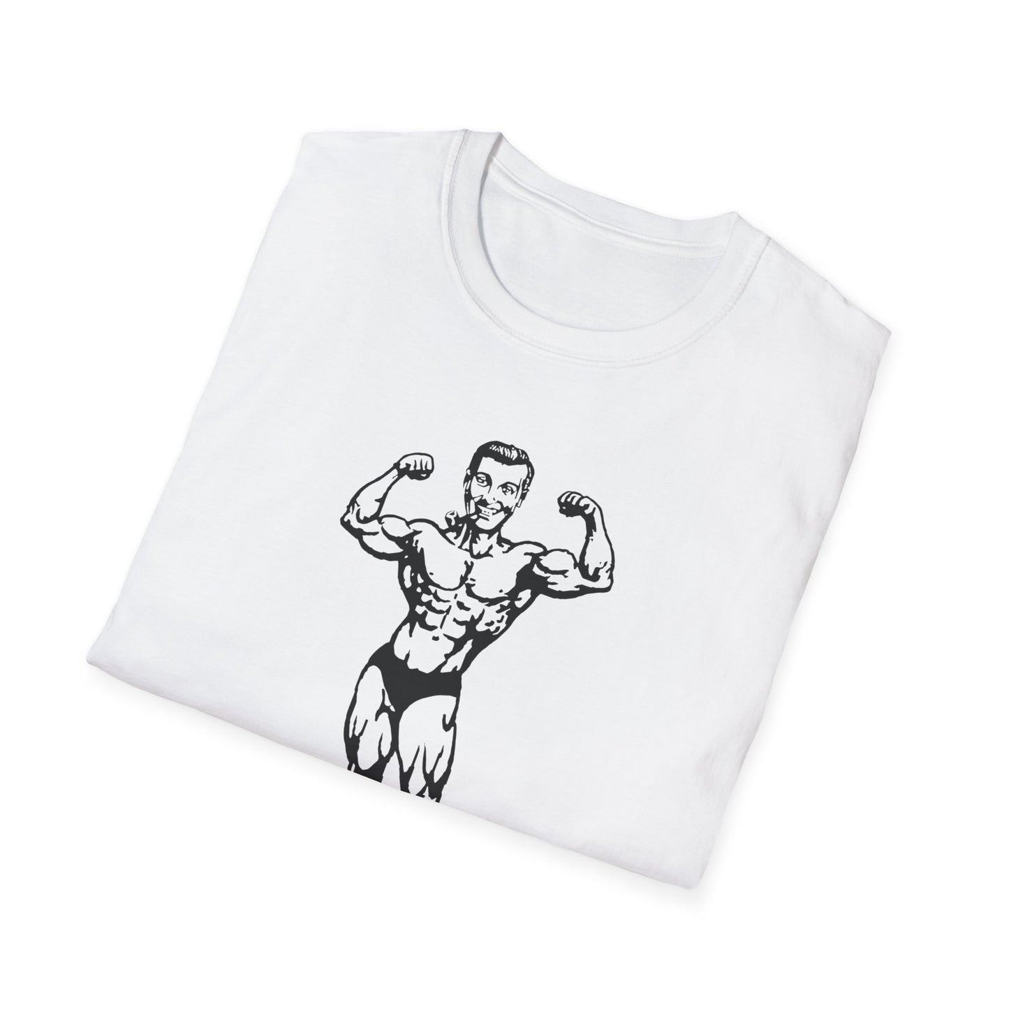 Bodybuilder "Bob" Unisex Softstyle T-Shirt