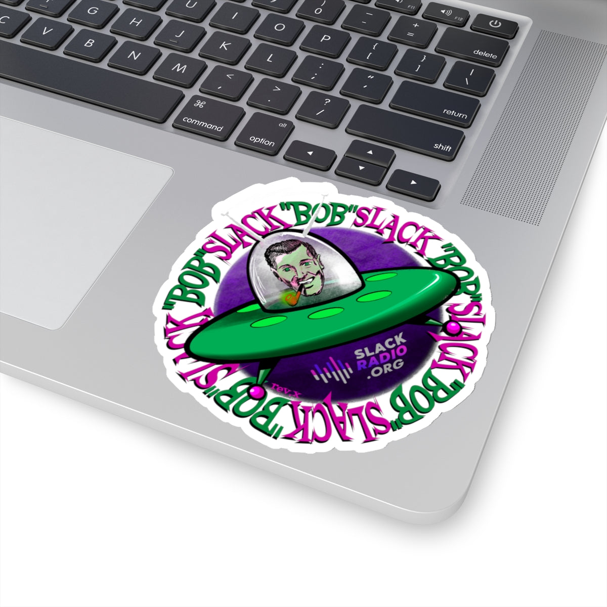 Bob Slack Saucer Kiss-Cut Stickers