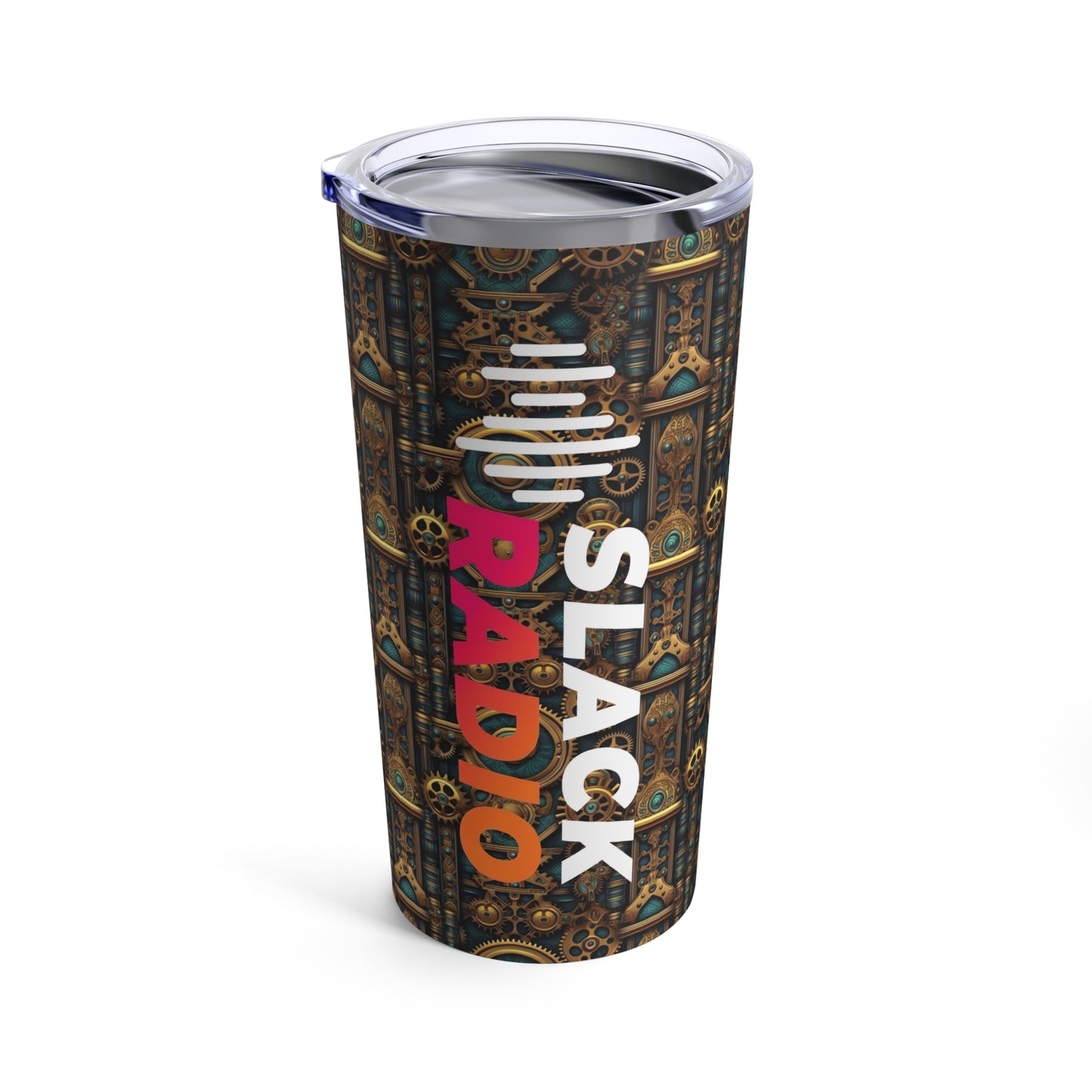 Slack Radio / Steampunk Tumbler 20oz