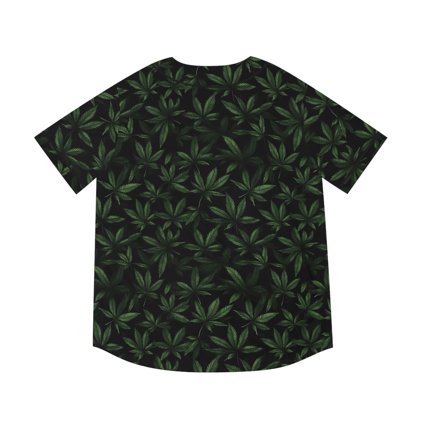 Slack Radio / Cannabis Leaf Men's Baseball Jersey