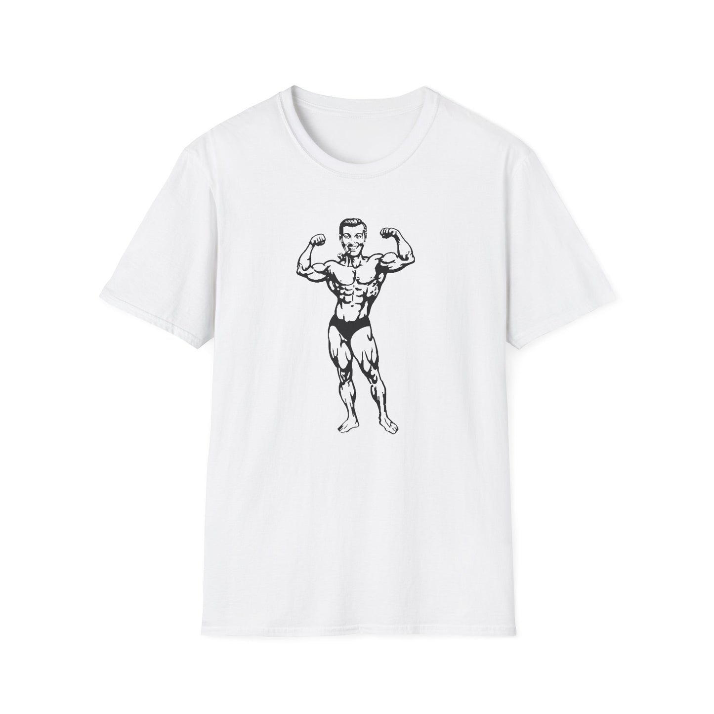 Bodybuilder "Bob" Unisex Softstyle T-Shirt