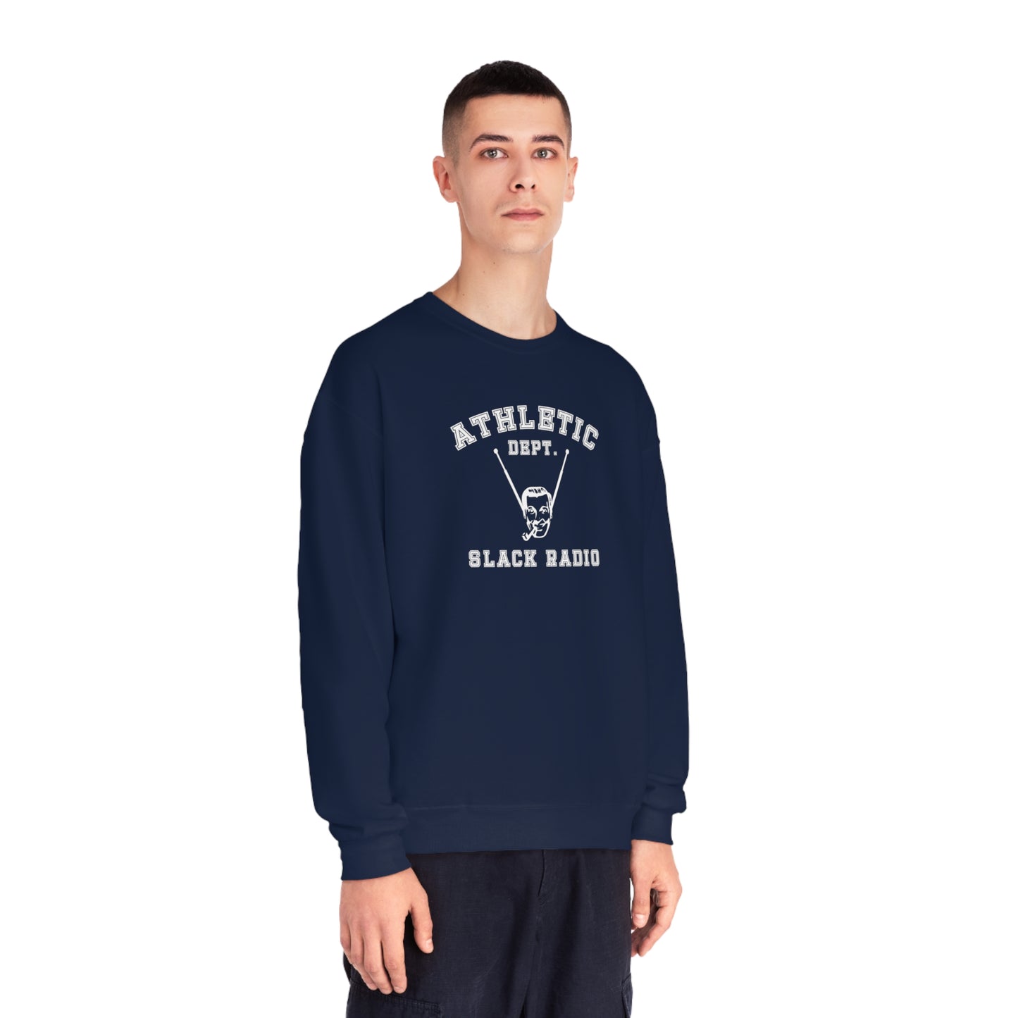 Slack Radio Athletic Dept. Unisex NuBlend® Crewneck Sweatshirt