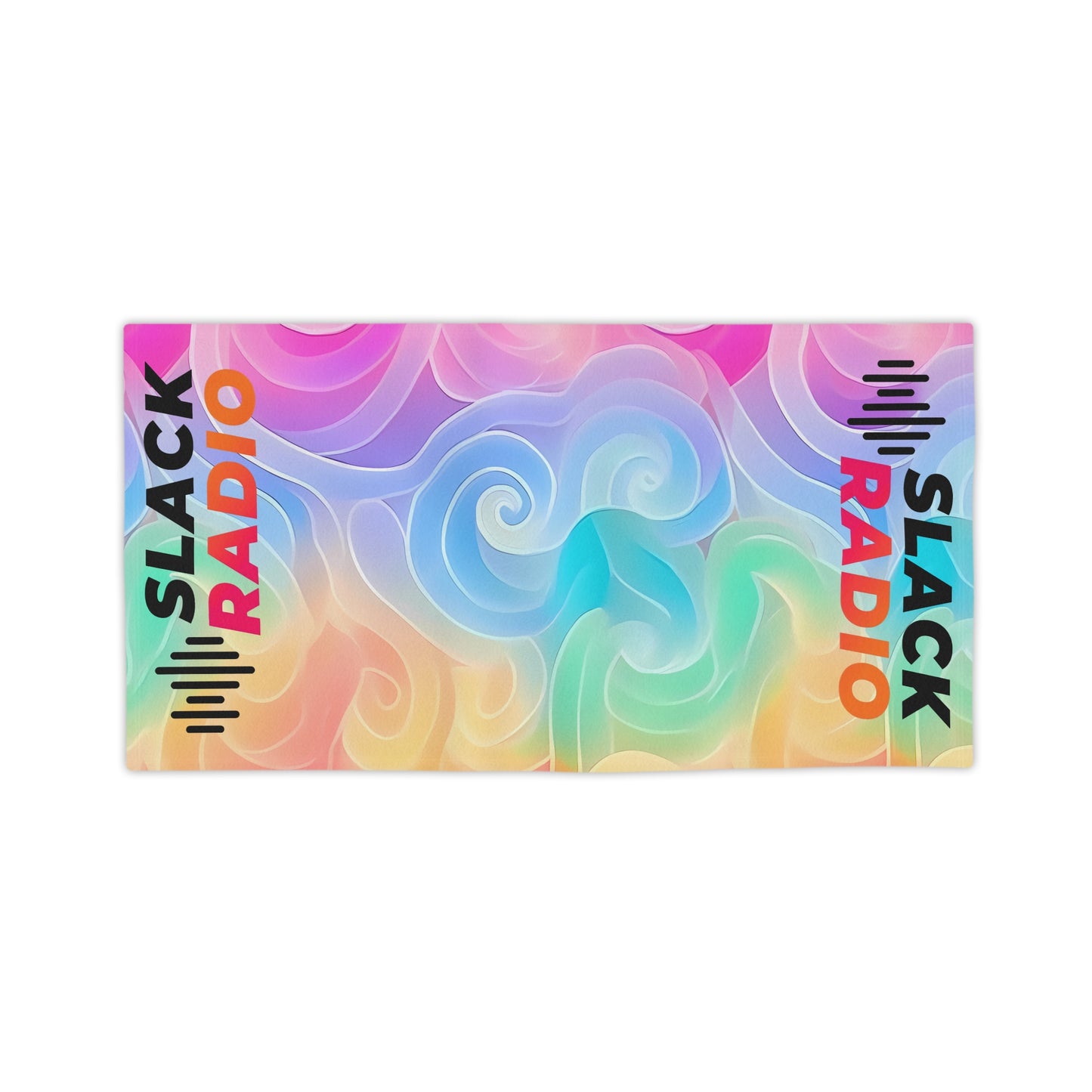 Slack Radio / Rainbow Swirl Beach Towels