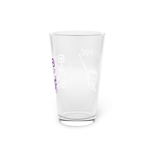 Slack Radio Pint Glass, 16oz