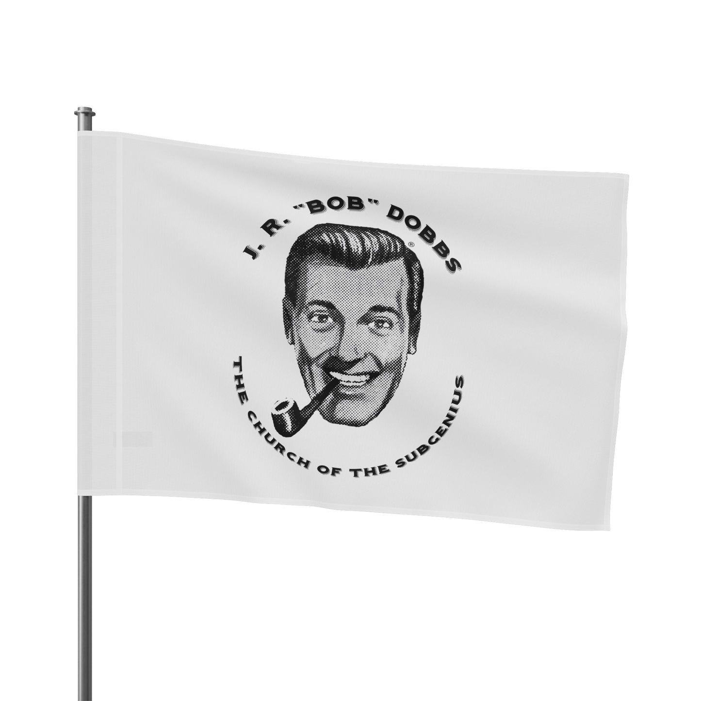 J.R. "Bob" Dobbs - Church of the SubGenius Flag