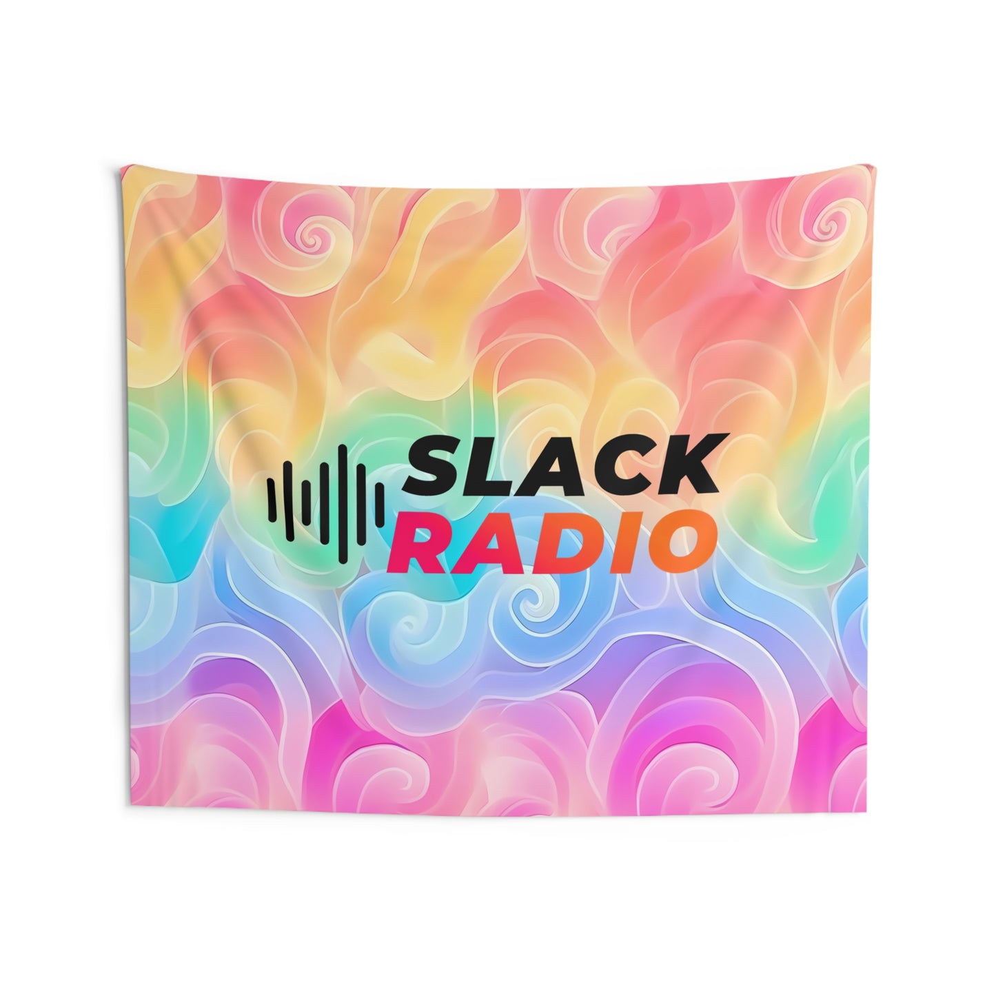 Slack  Radio Rainbow Indoor Wall Tapestries