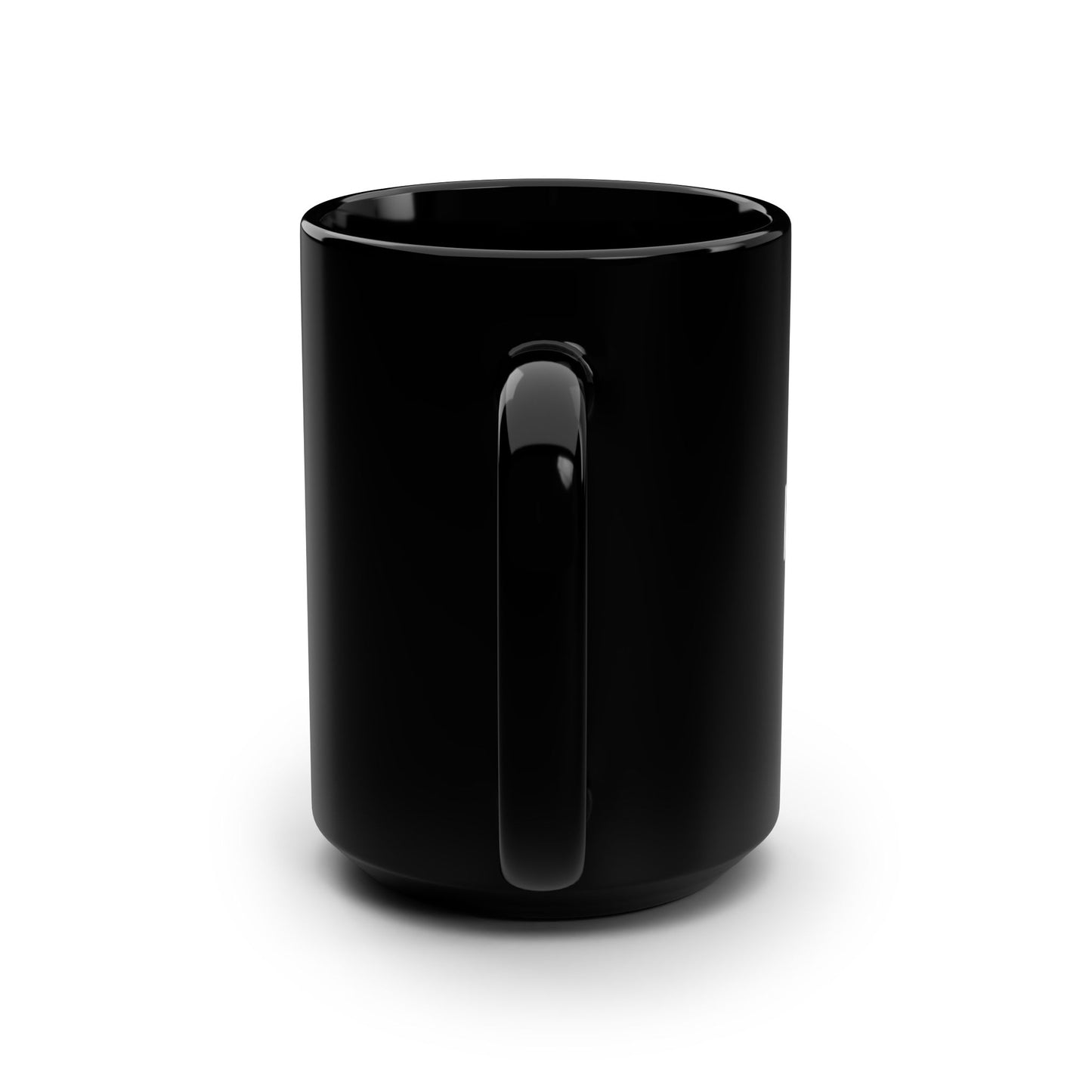 Slack Radio Logo Black Mug, 15oz