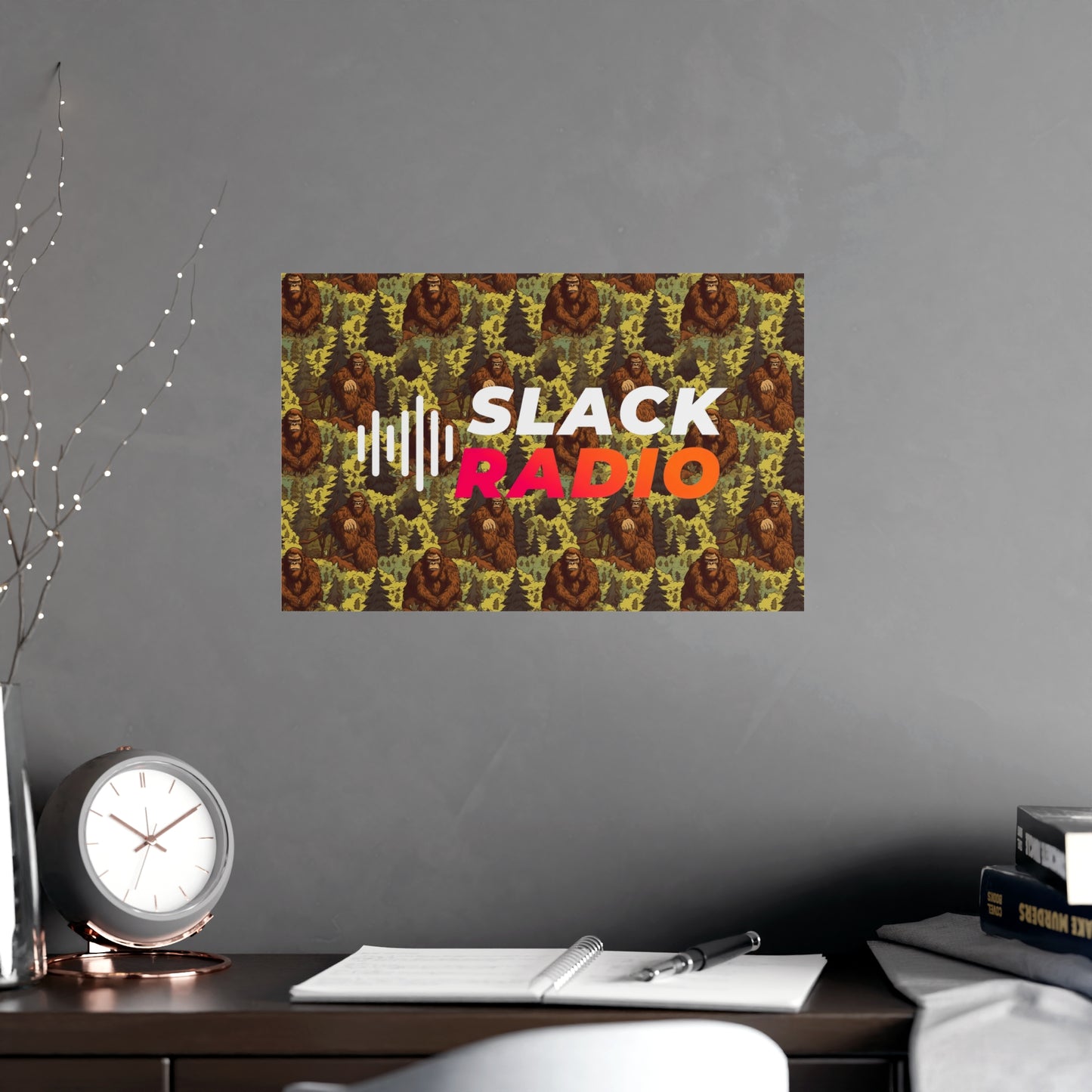 Slack Radio / Sasquatch Matte Posters