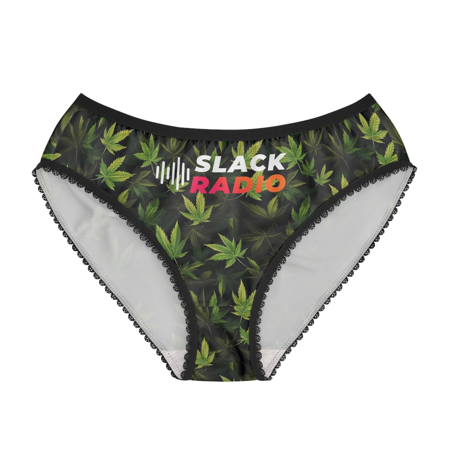 Slack Radio / Cannabis Leaf Women's Briefs