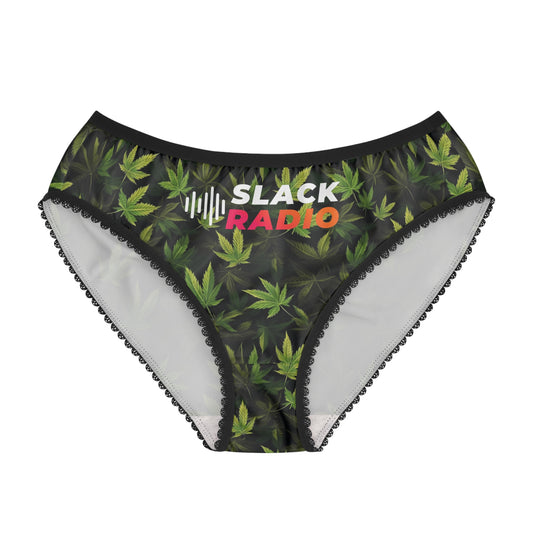 Slack Radio / Cannabis Leaf Women's Briefs