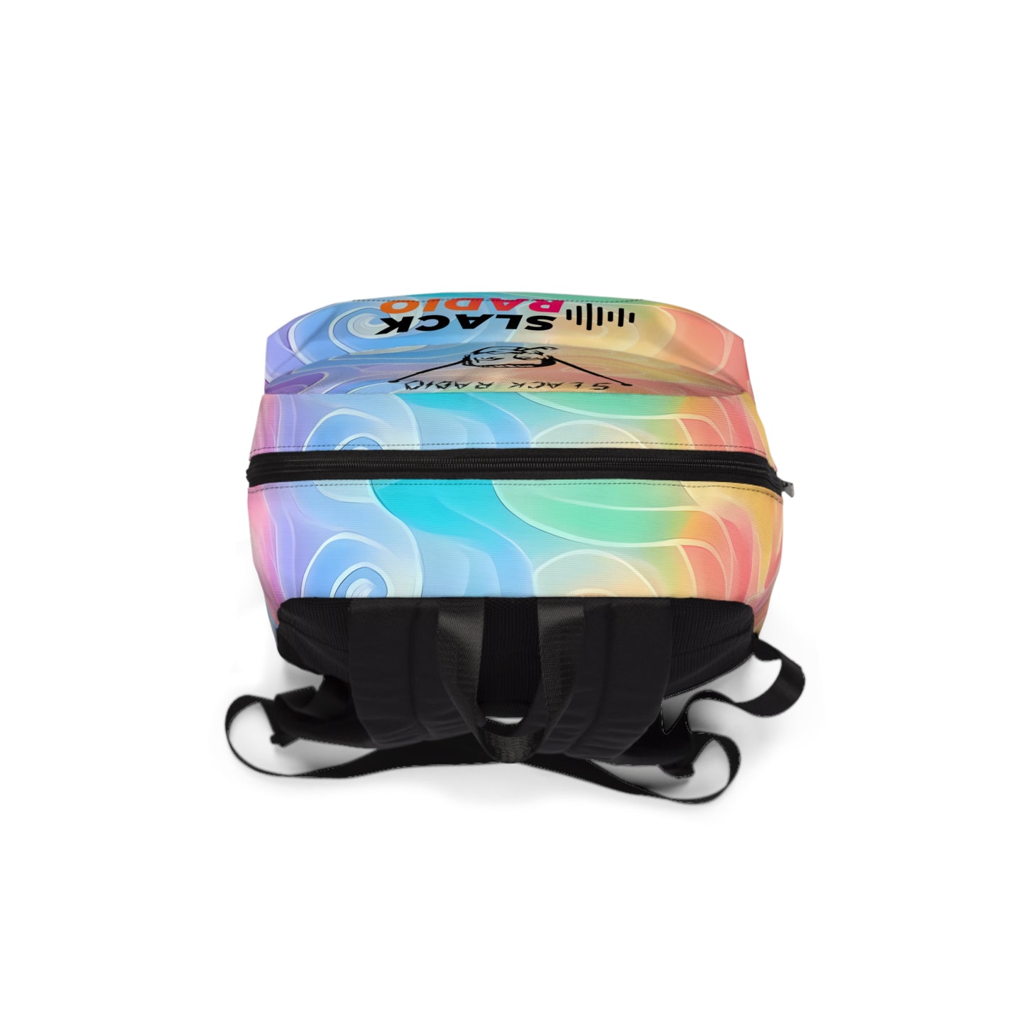 Slack Radio Rainbow Swirl Unisex Classic Backpack