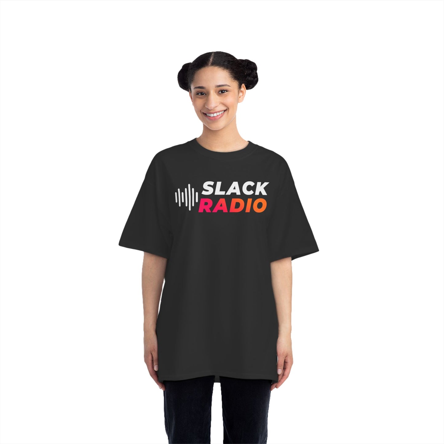 Slack Radio Logo 2 Beefy-T® Short-Sleeve T-Shirt