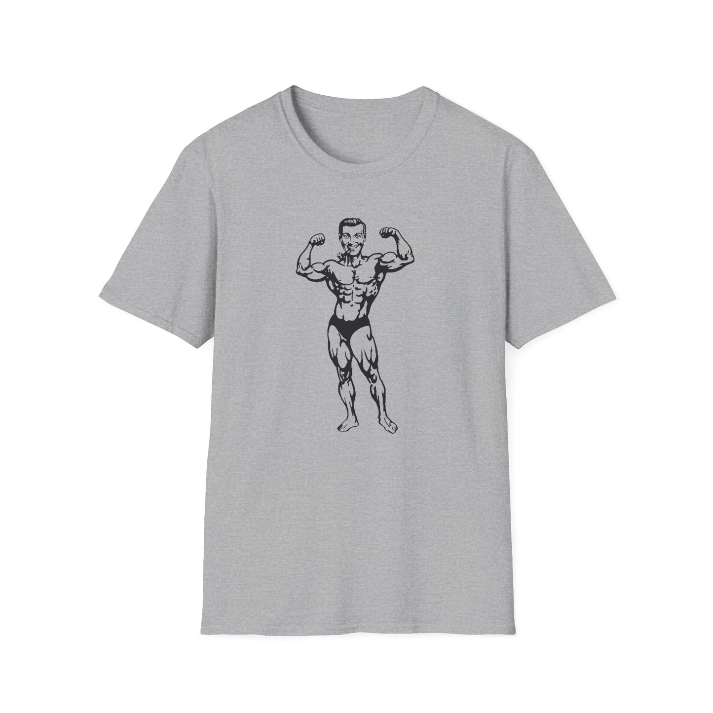 Bodybuilder "Bob" Unisex Softstyle T-Shirt