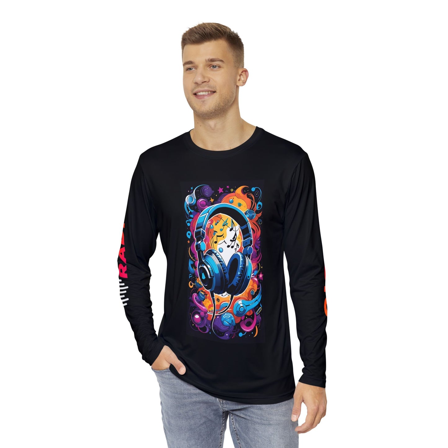 Slack Radio Men's Black Long Sleeve Shirt