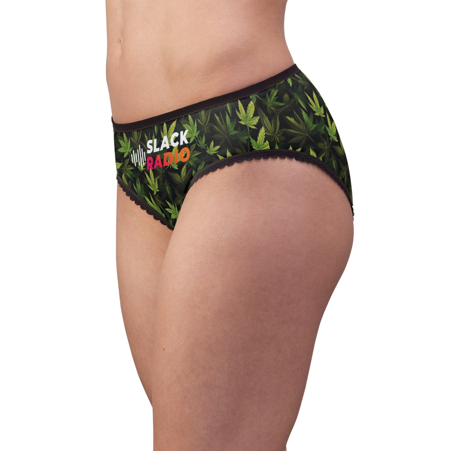 Slack Radio / Cannabis Leaf Women's Briefs